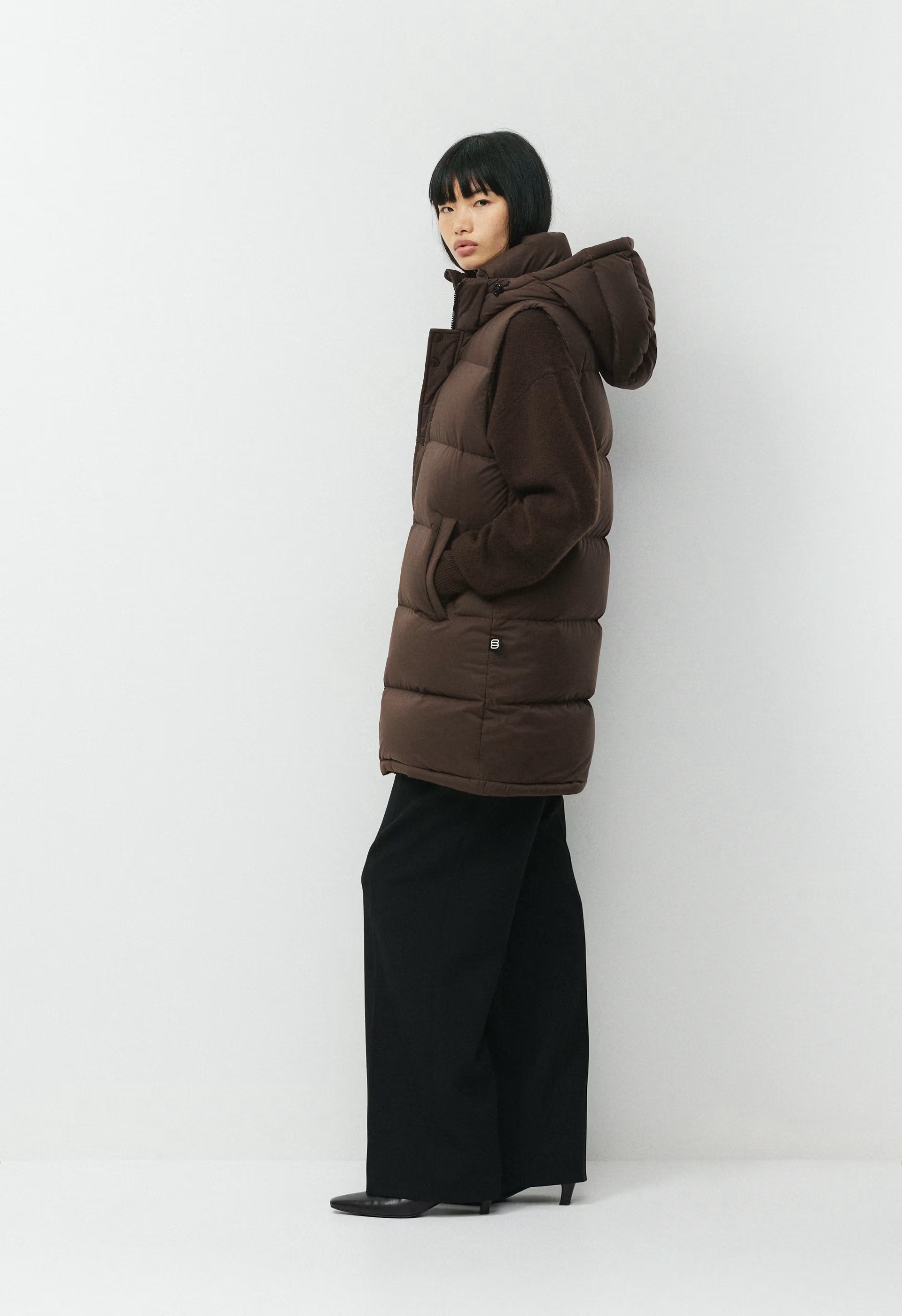 The Super Puff™ Mid Vest - cliMATTE™ - RICH MOCHA BROWN