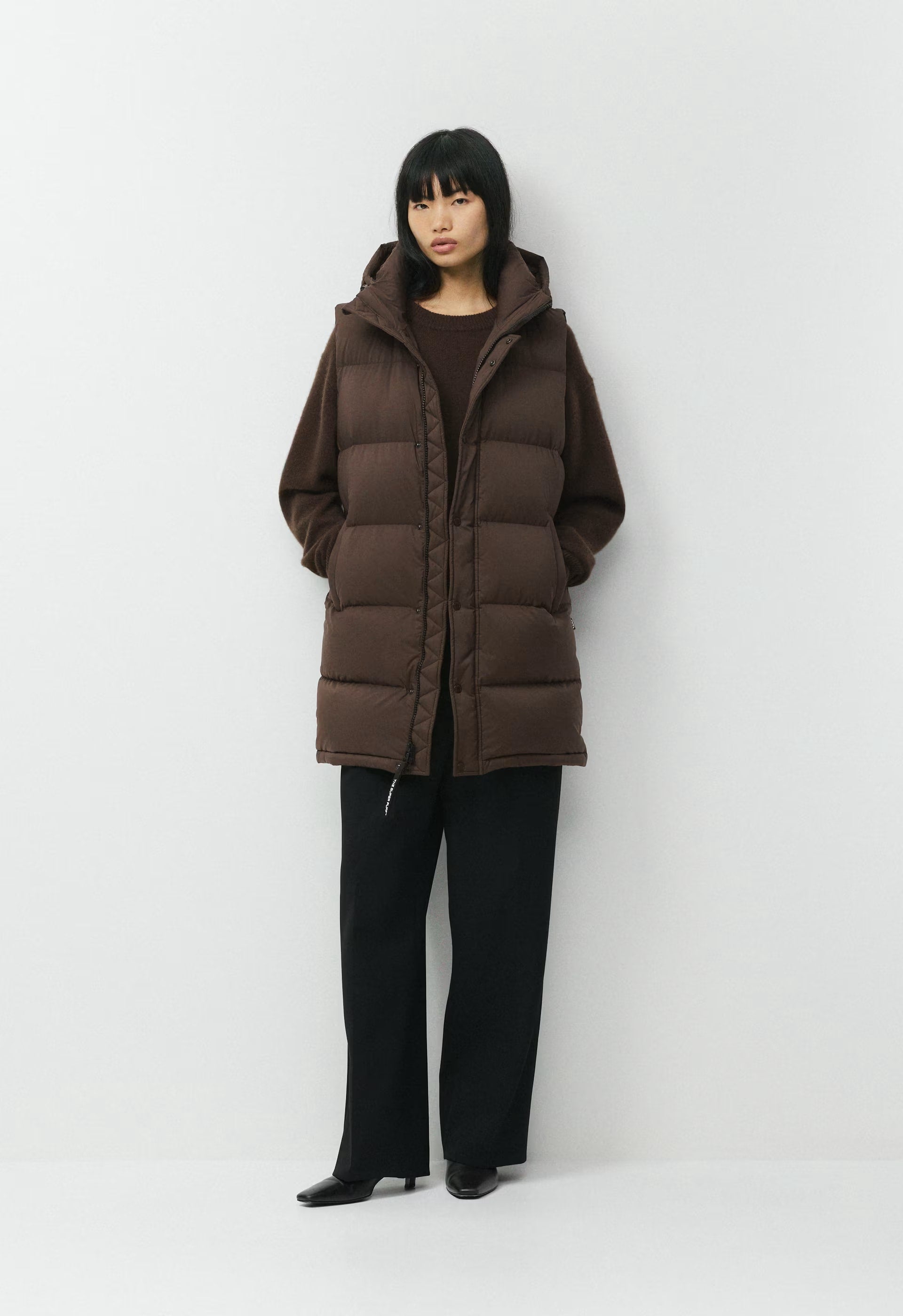 The Super Puff™ Mid Vest - cliMATTE™ - RICH MOCHA BROWN
