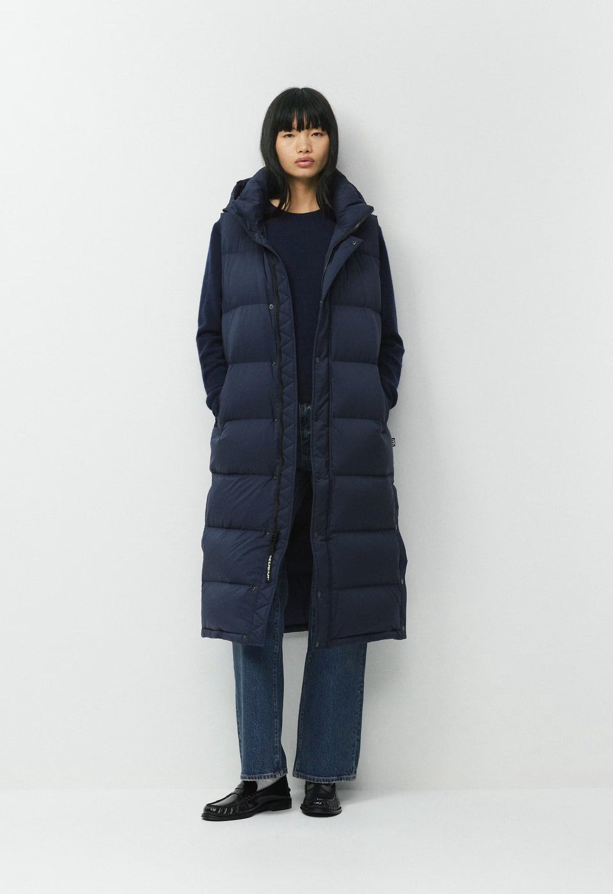 The Super Puff™ Long Vest - cliMATTE™ - ADMIRAL NAVY