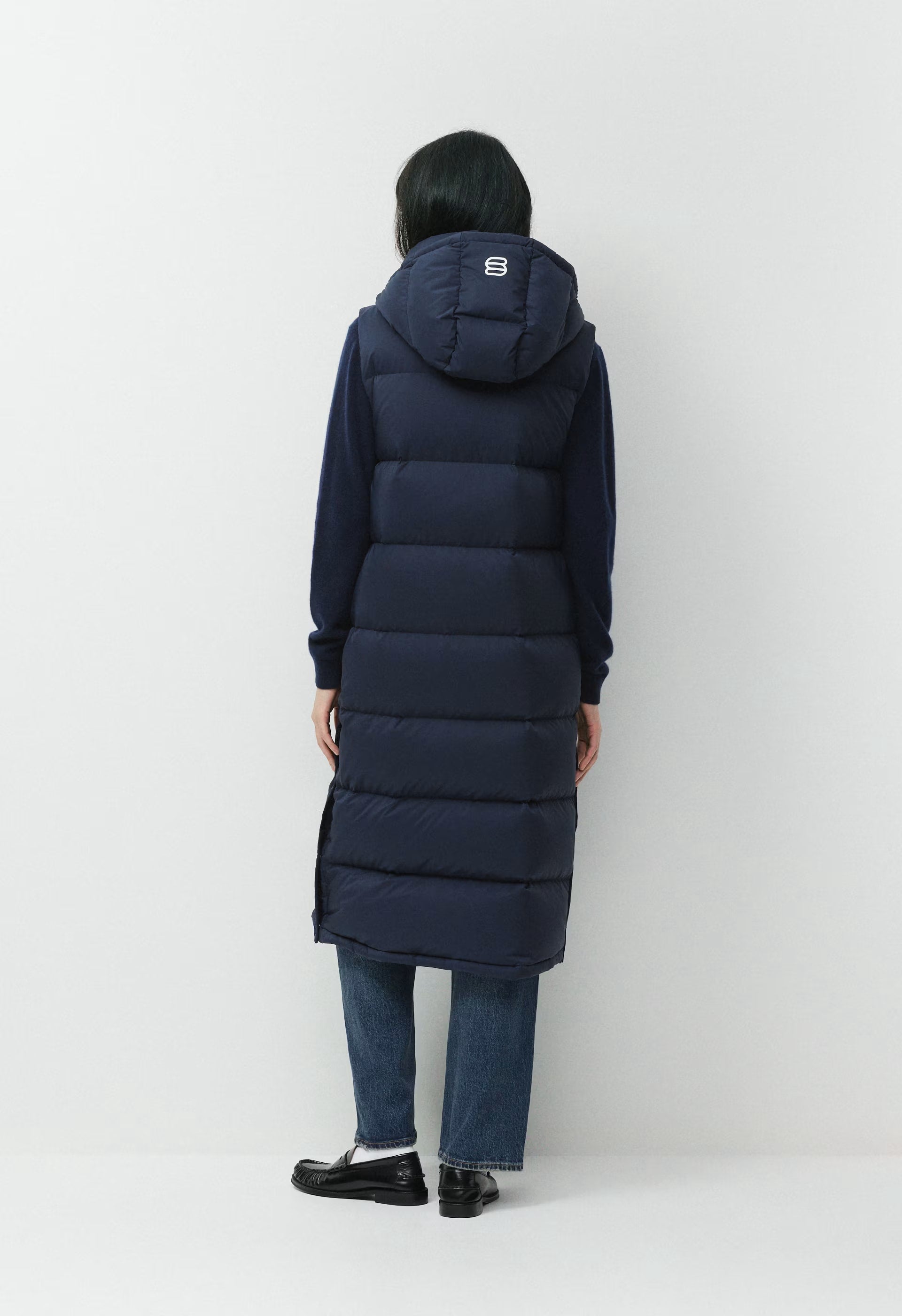 The Super Puff™ Long Vest - cliMATTE™ - ADMIRAL NAVY