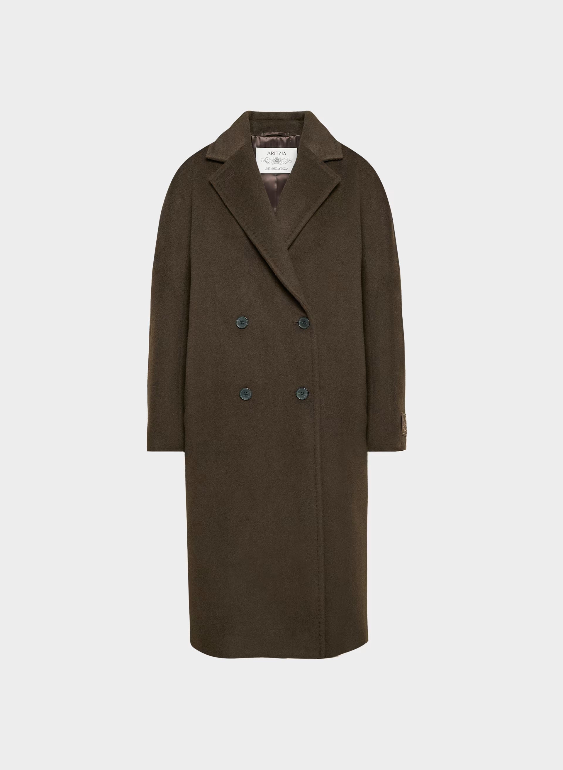 The Slouch™ Coat - (Re)Camel Wool - BURNT CEDAR