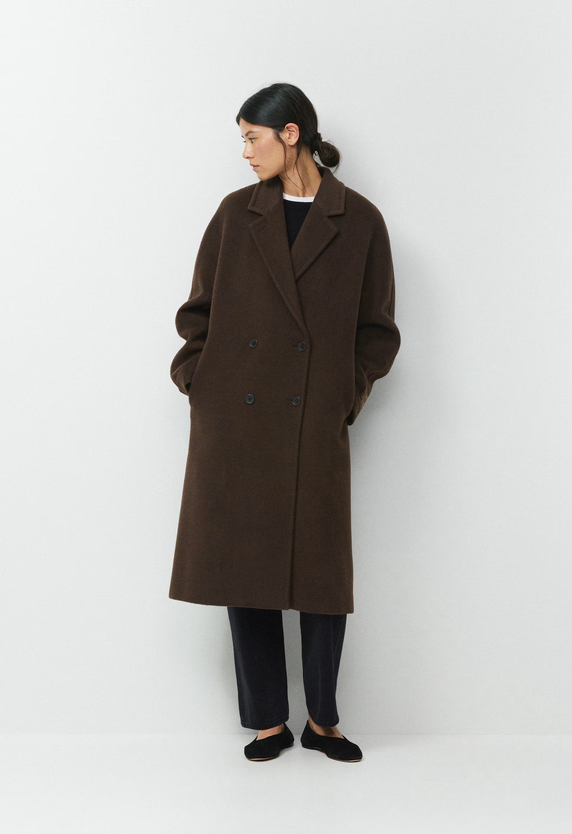 The Slouch™ Coat - (Re)Camel Wool - COCOA SAND