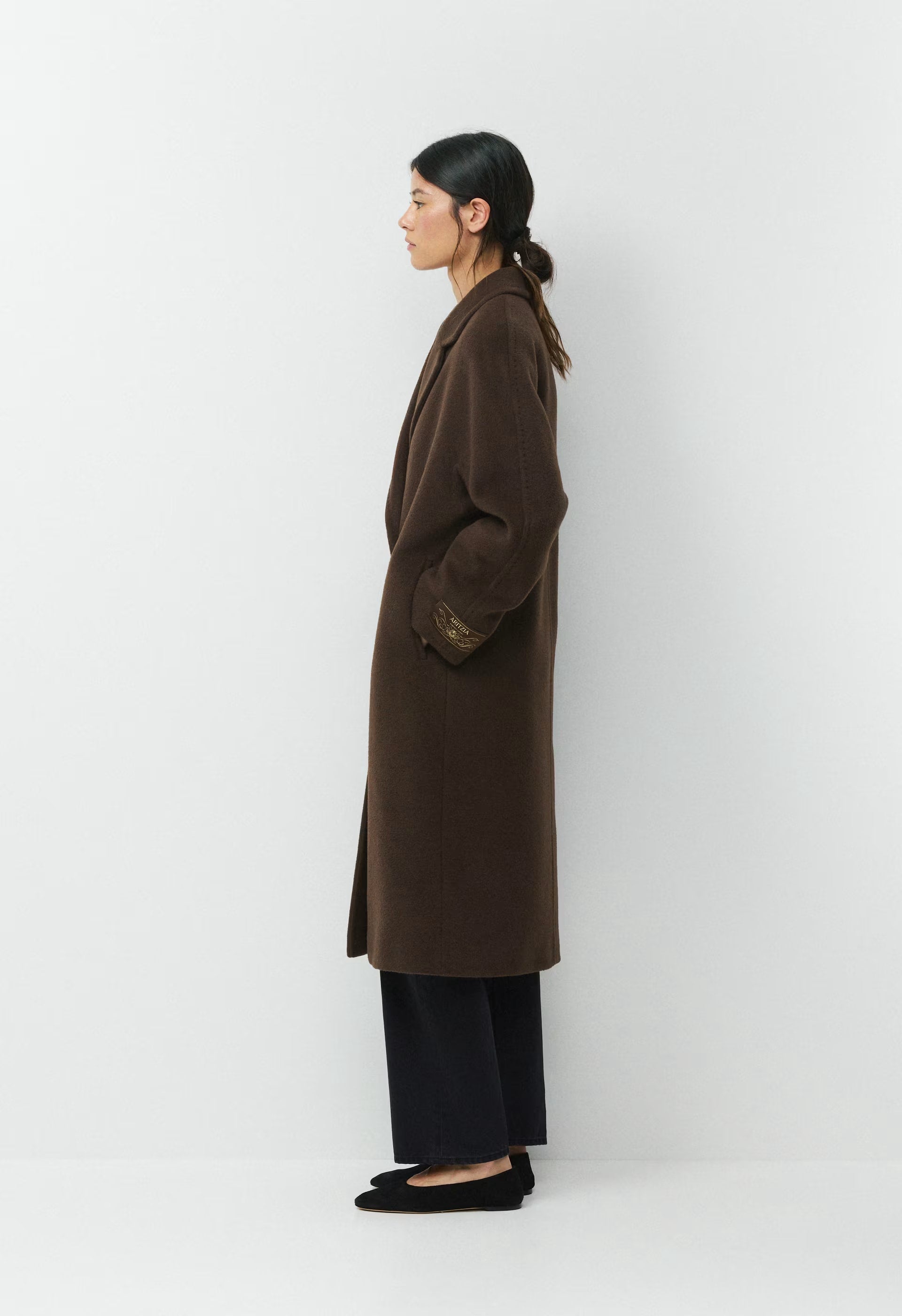 The Slouch™ Coat - (Re)Camel Wool - BURNT CEDAR