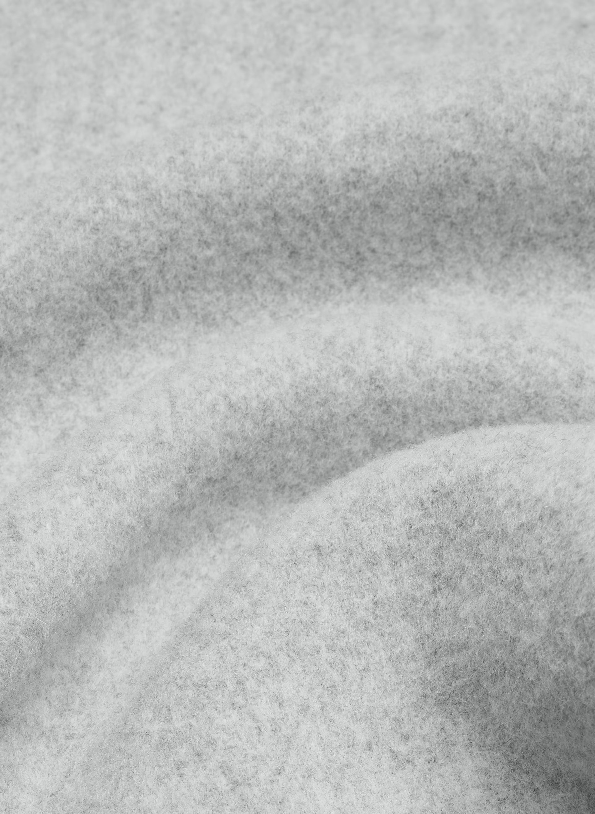 The Only Coat - Soft Wool Cashmere - HEATHER LIGHT GREY