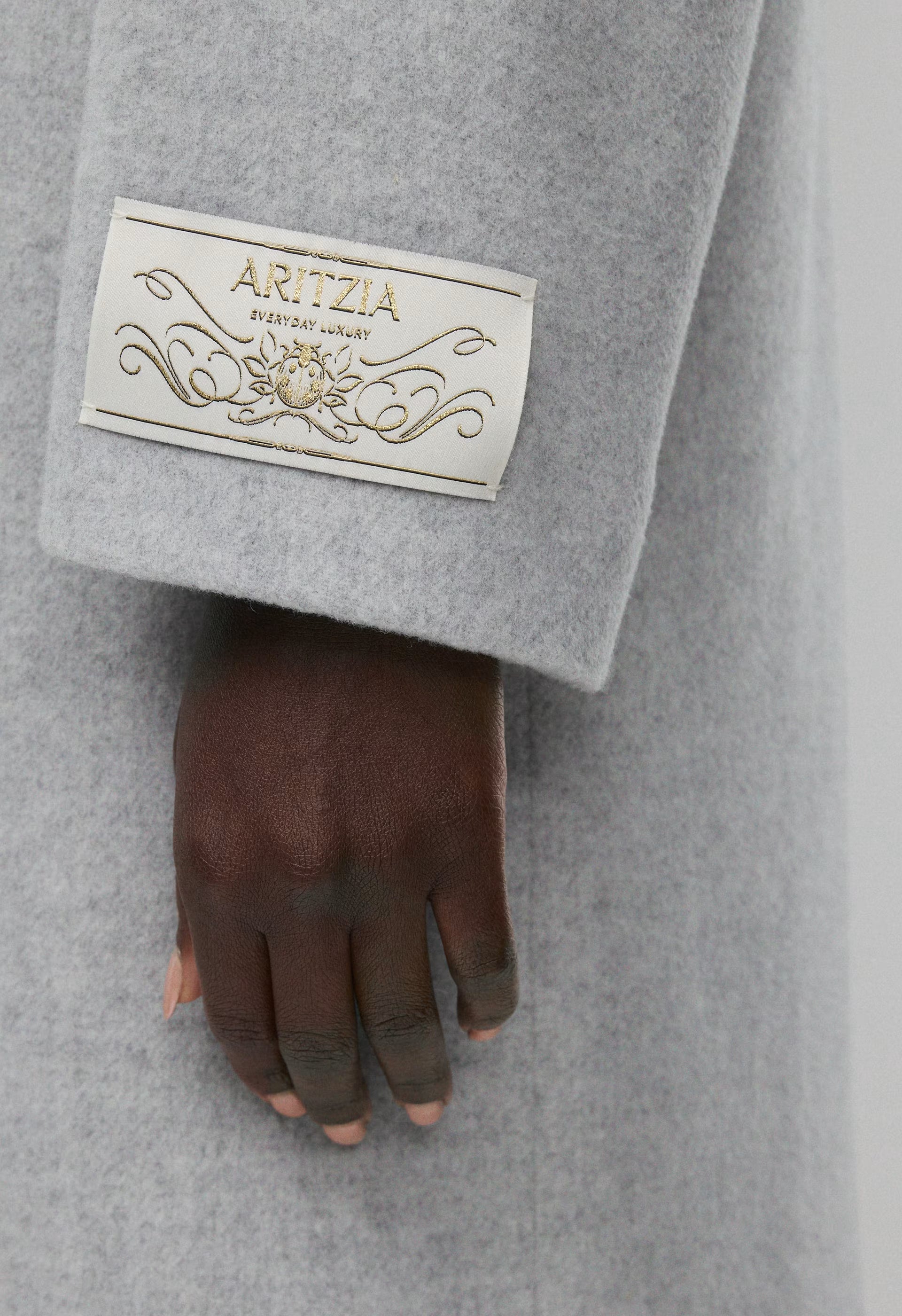 The Only Coat - Soft Wool Cashmere - HEATHER LIGHT GREY