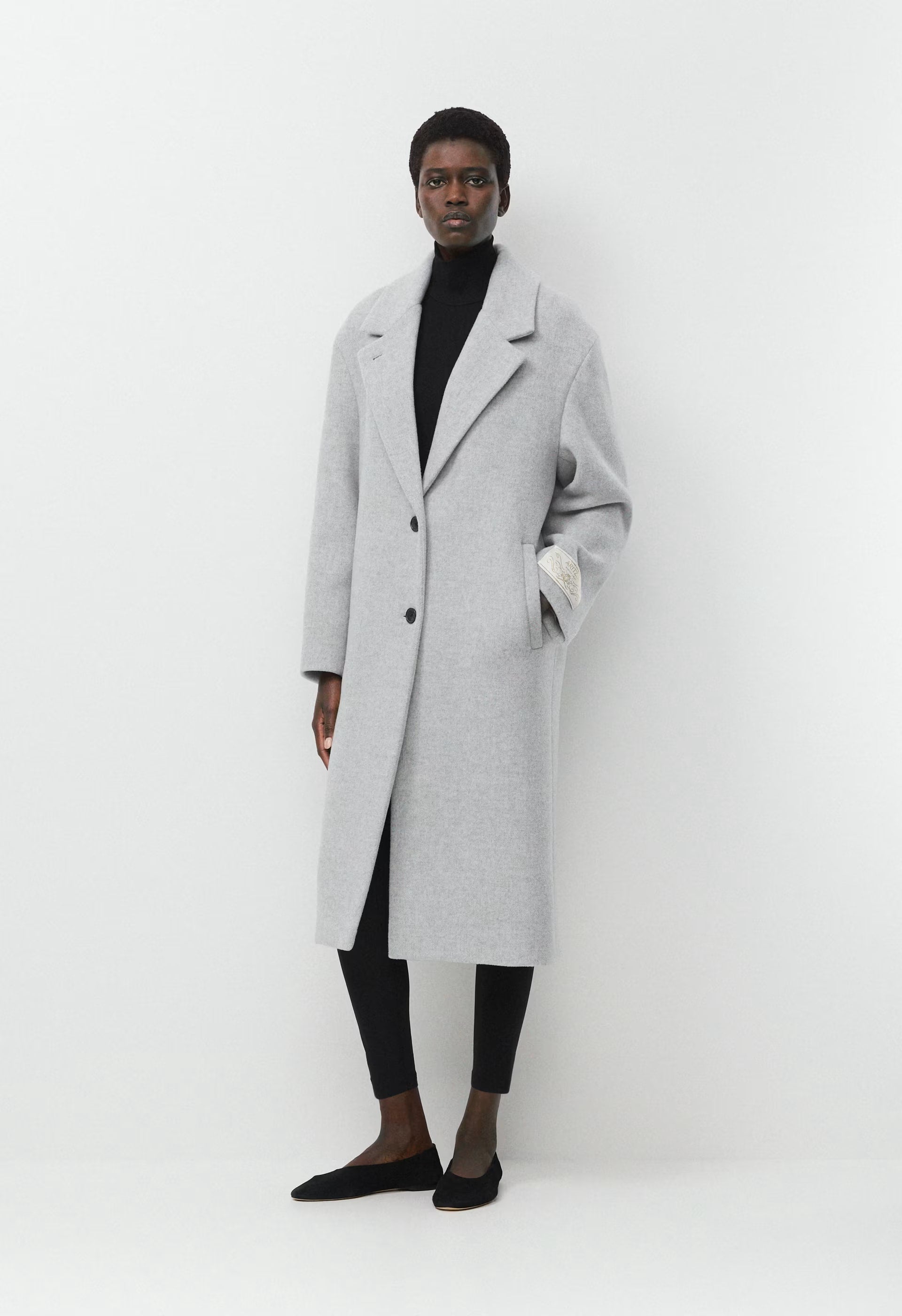 The Only Coat - Soft Wool Cashmere - BURNT CEDAR