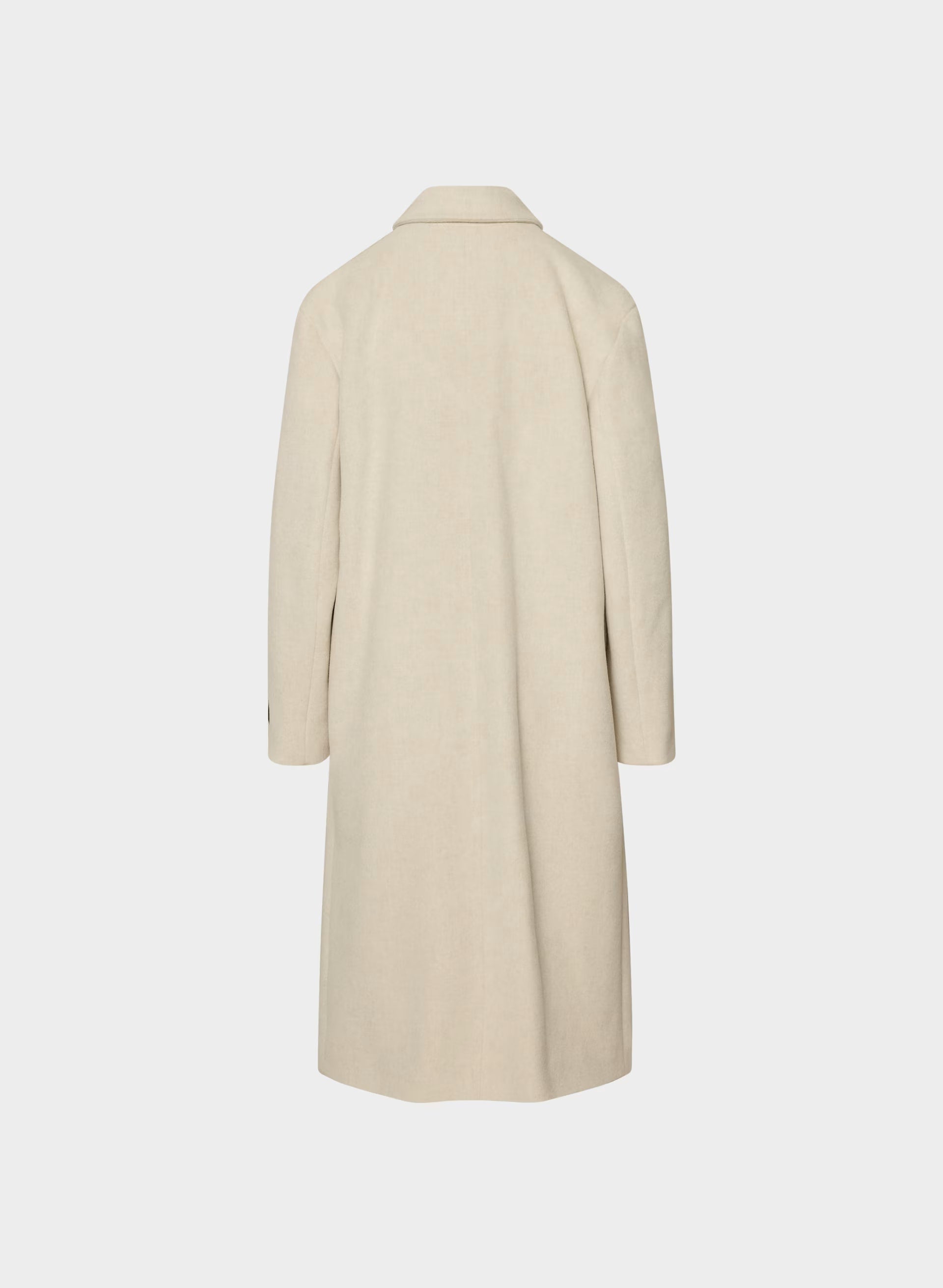 The Only Coat - Soft Wool Cashmere - HEATHER LIGHT OATMEAL