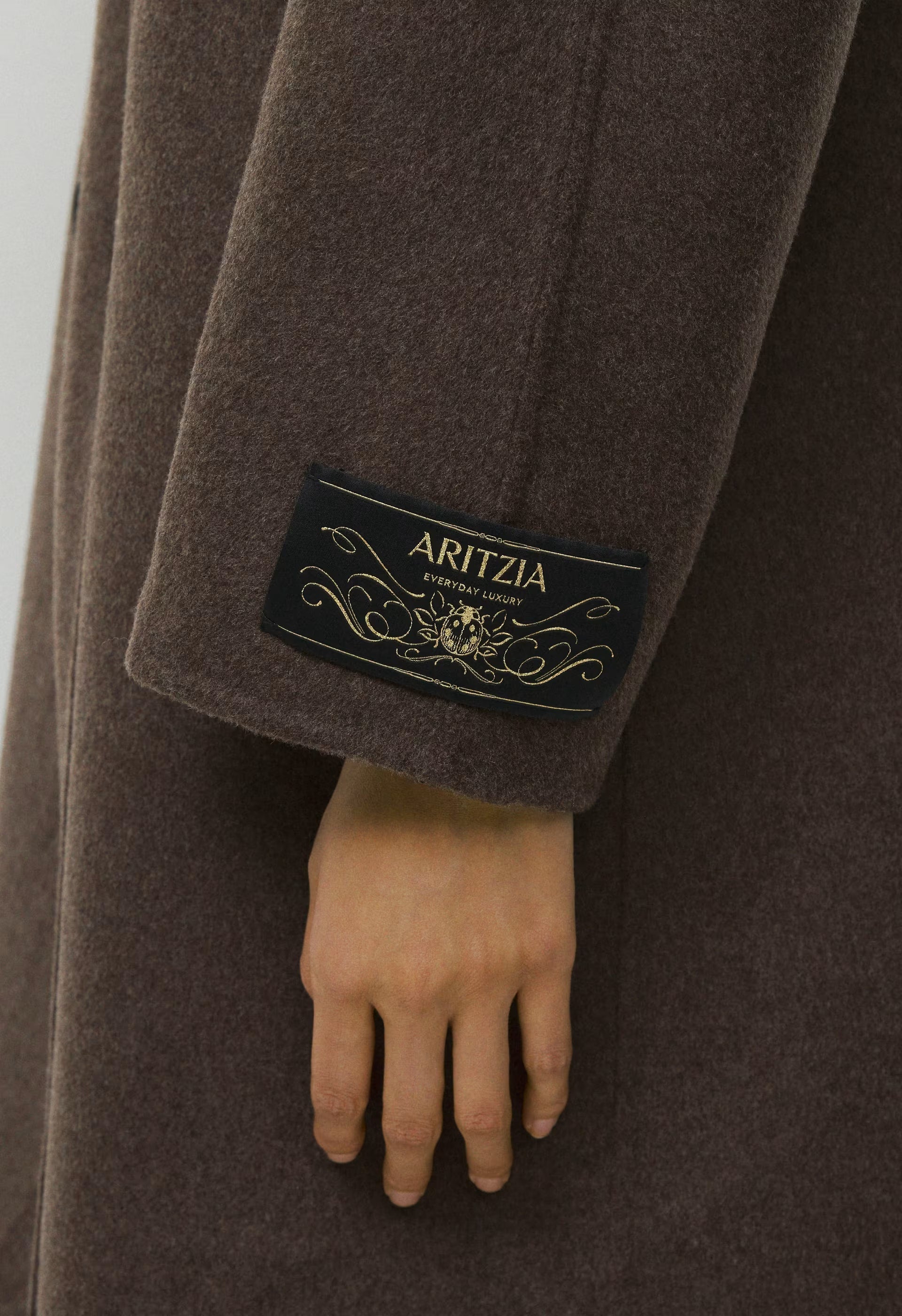 The Slouch™ Double-Faced Coat - Luxe (Re)Wool - SOOT