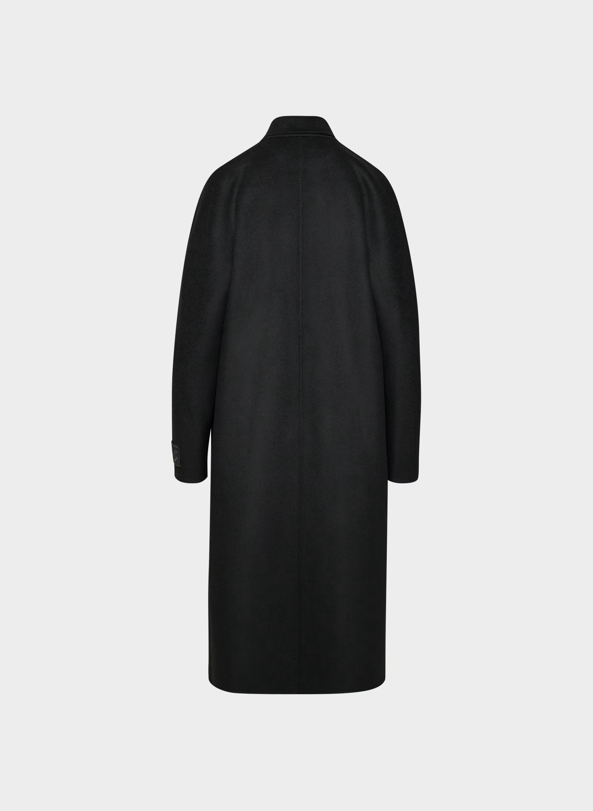 The Slouch™ Double-Faced Coat - Luxe (Re)Wool - BLACK