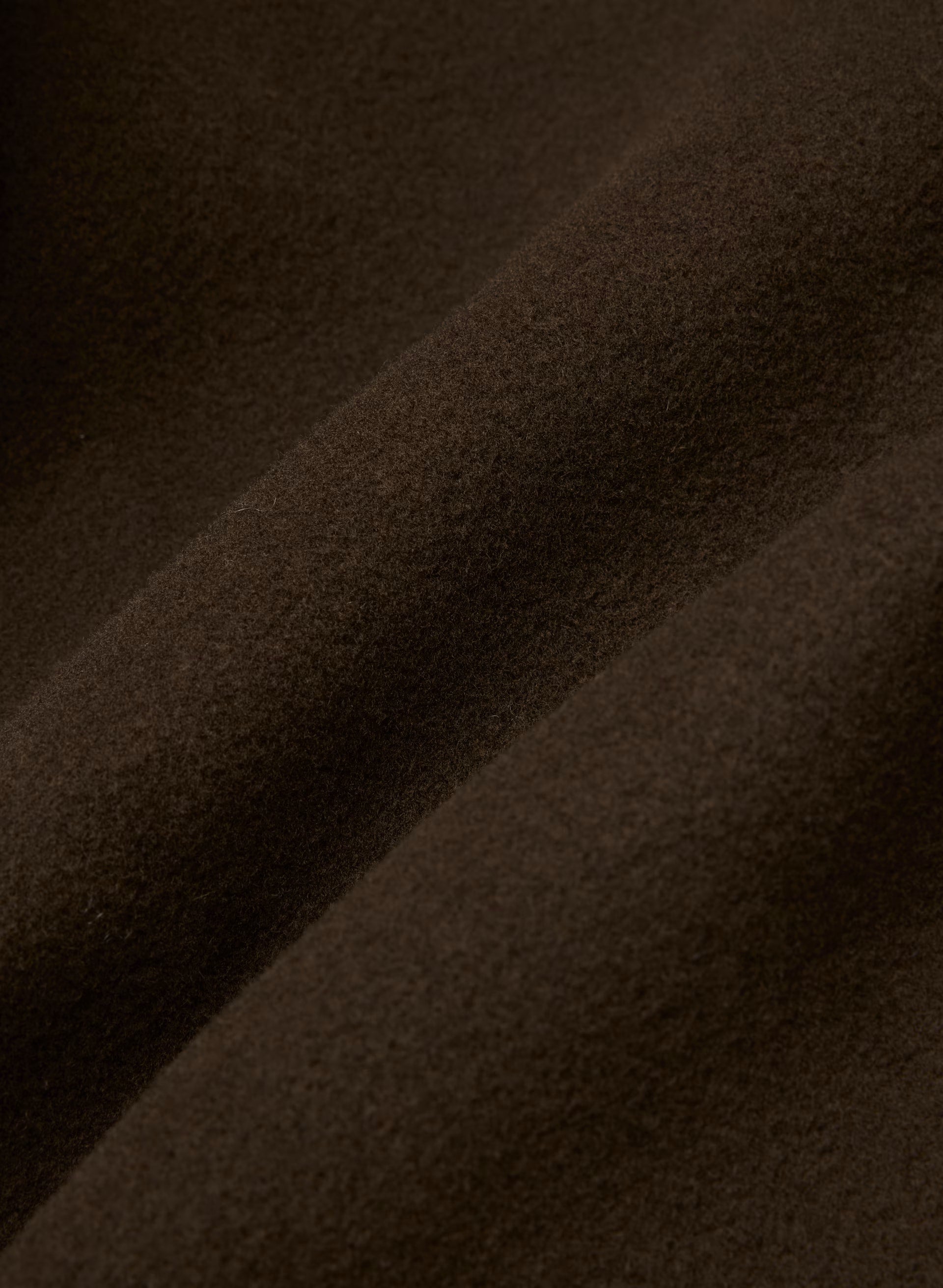 The Connor Coat - Soft Wool Cashmere - RICH MOCHA BROWN