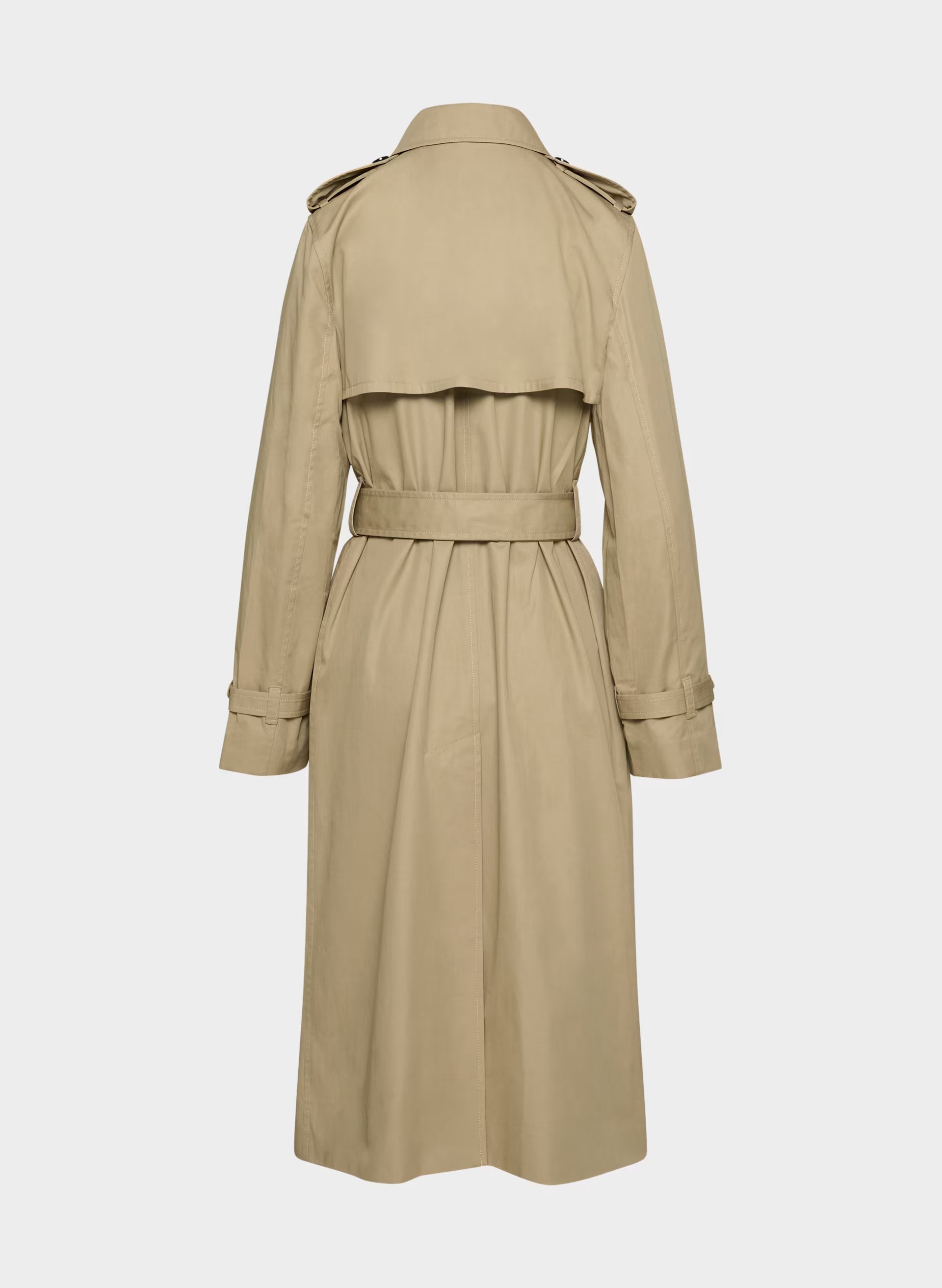 The Finch Trench Coat - City Twill - WICKER TAN
