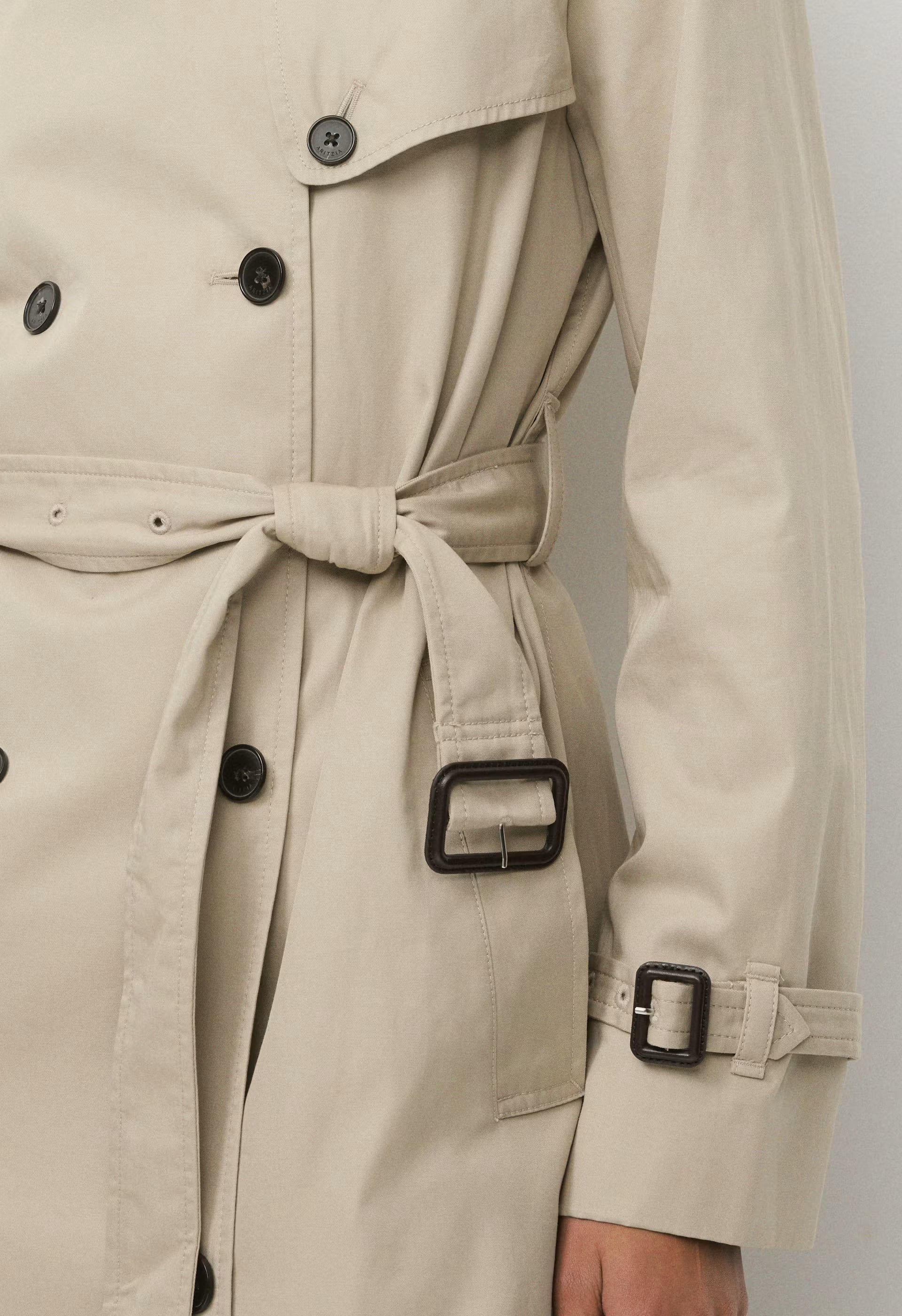 The Finch Trench Coat - City Twill - DARK OLIVE