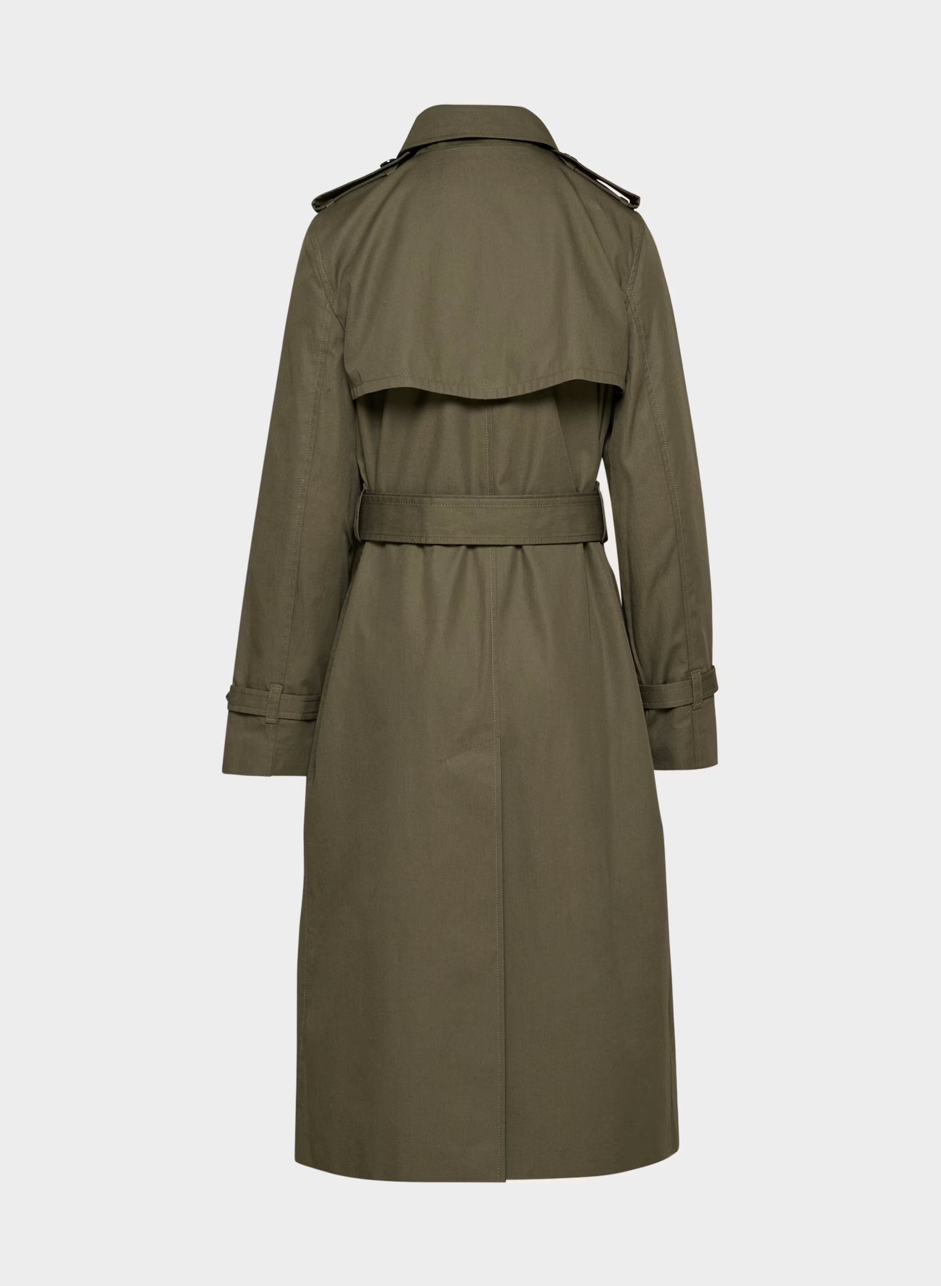 The Finch Trench Coat - City Twill - ATLAS OLIVE