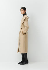 The Portfolio Double-Faced Coat - Luxe (Re)Wool - GOLD CAMEL