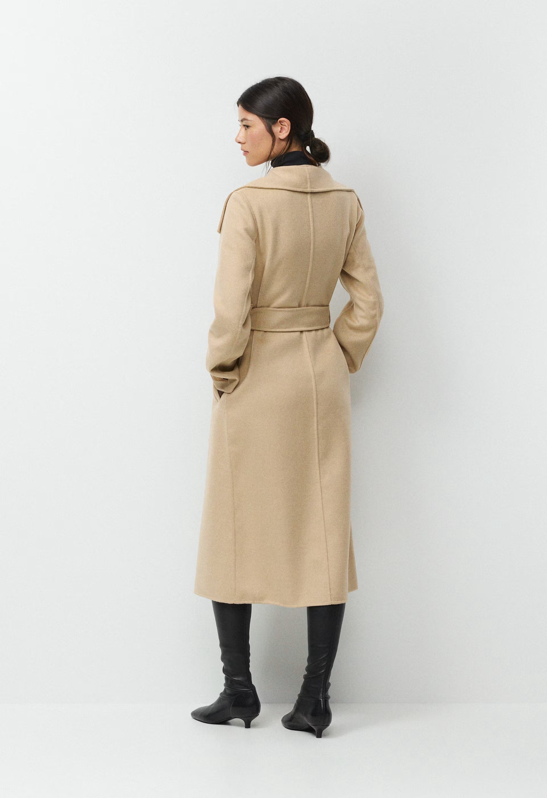 The Portfolio Double-Faced Coat - Luxe (Re)Wool - GOLD CAMEL