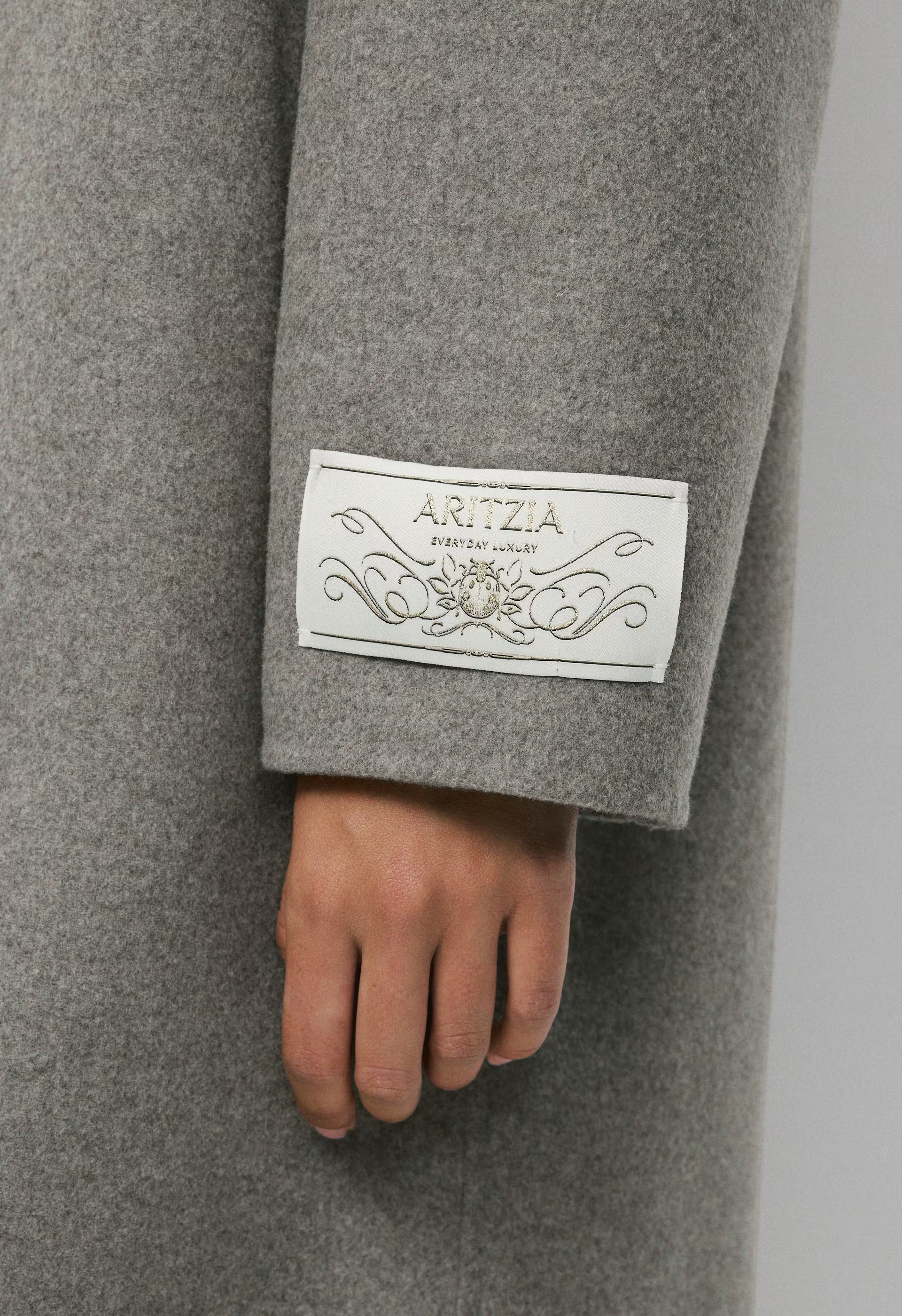 The Only Double-Faced Coat - Luxe (Re)Wool - BLACK