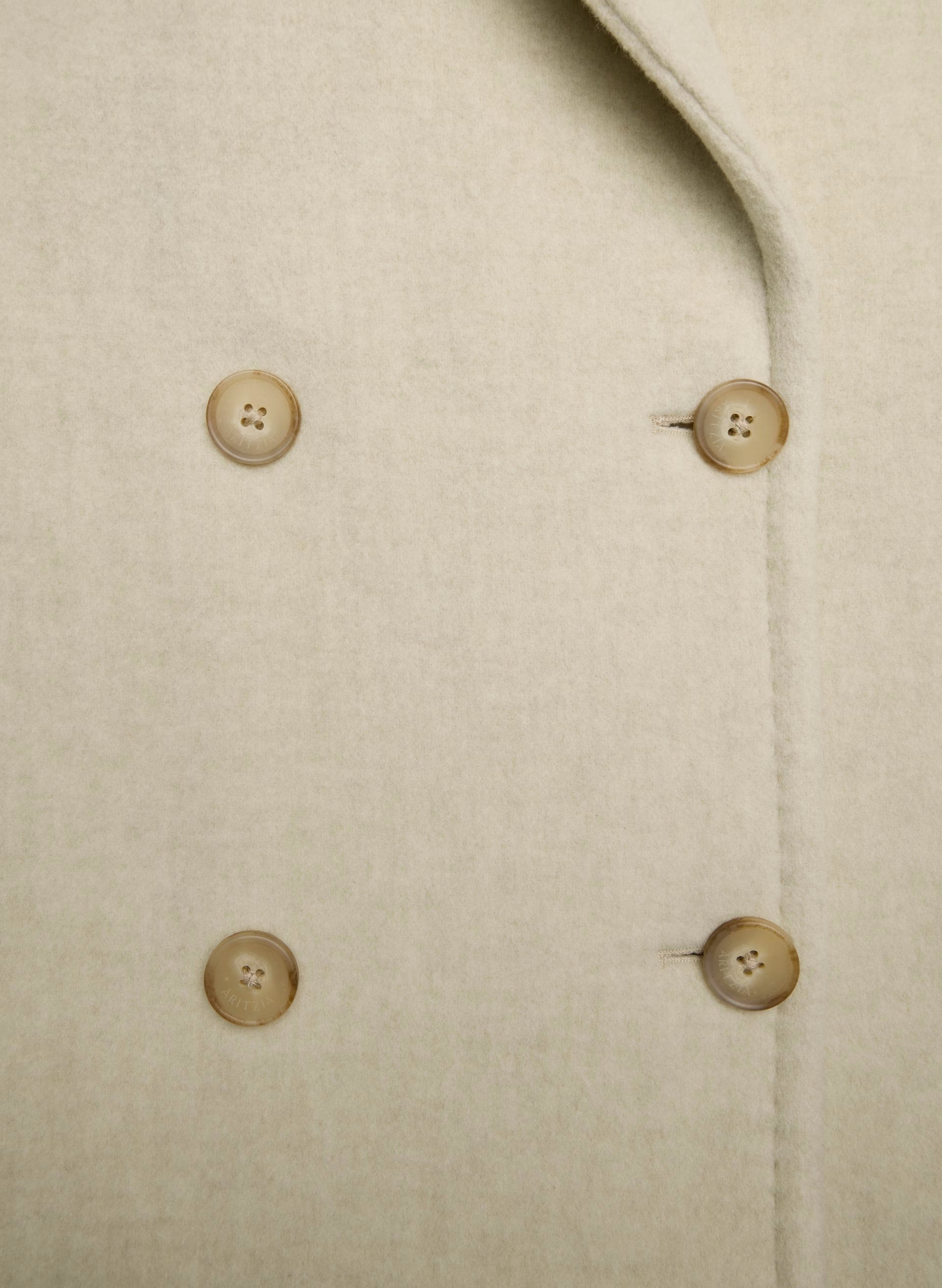 The Slouch™ Coat - Soft Wool Cashmere - HEATHER LIGHT OATMEAL