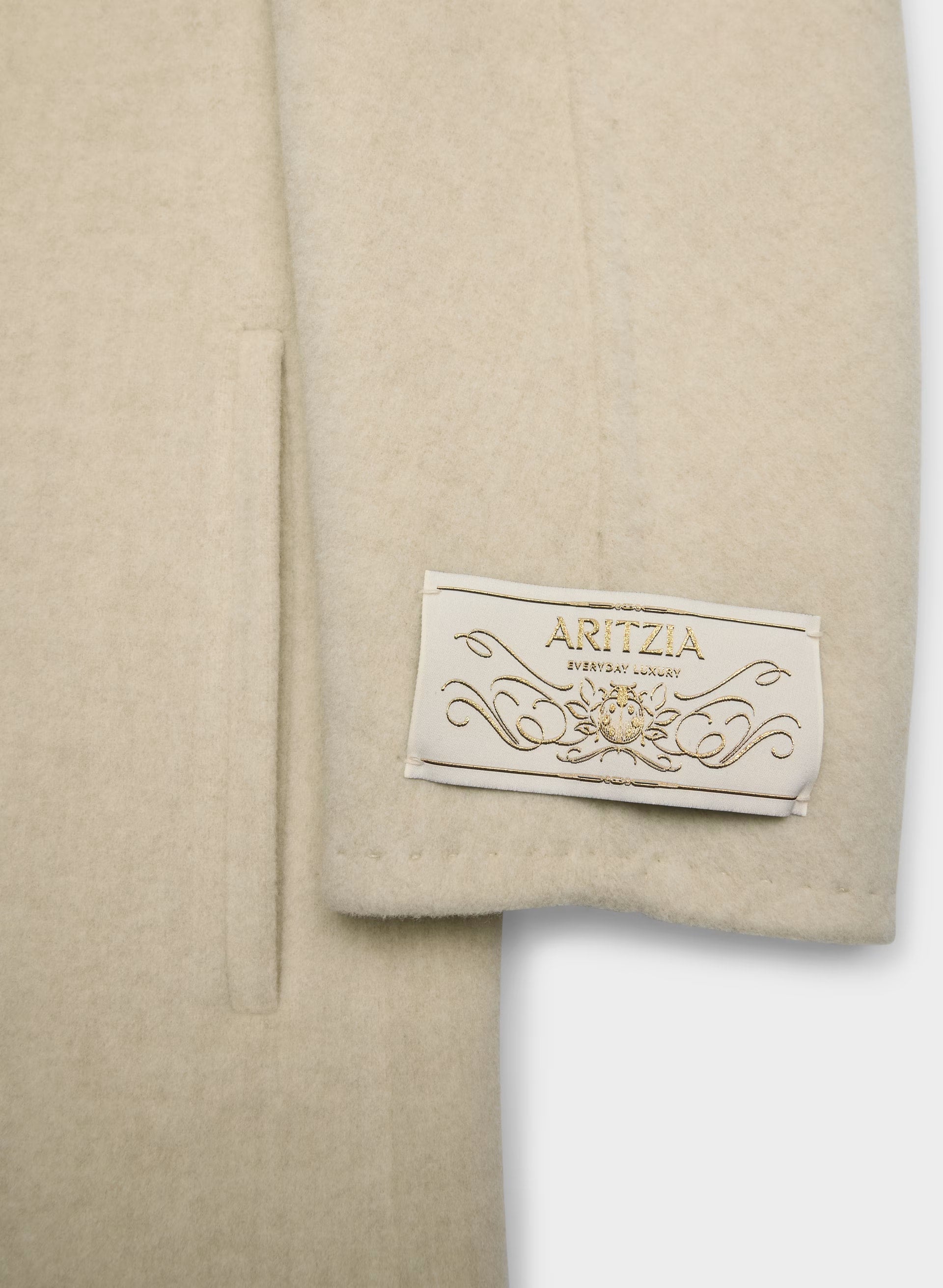 The Slouch™ Coat - Soft Wool Cashmere - HEATHER LIGHT OATMEAL