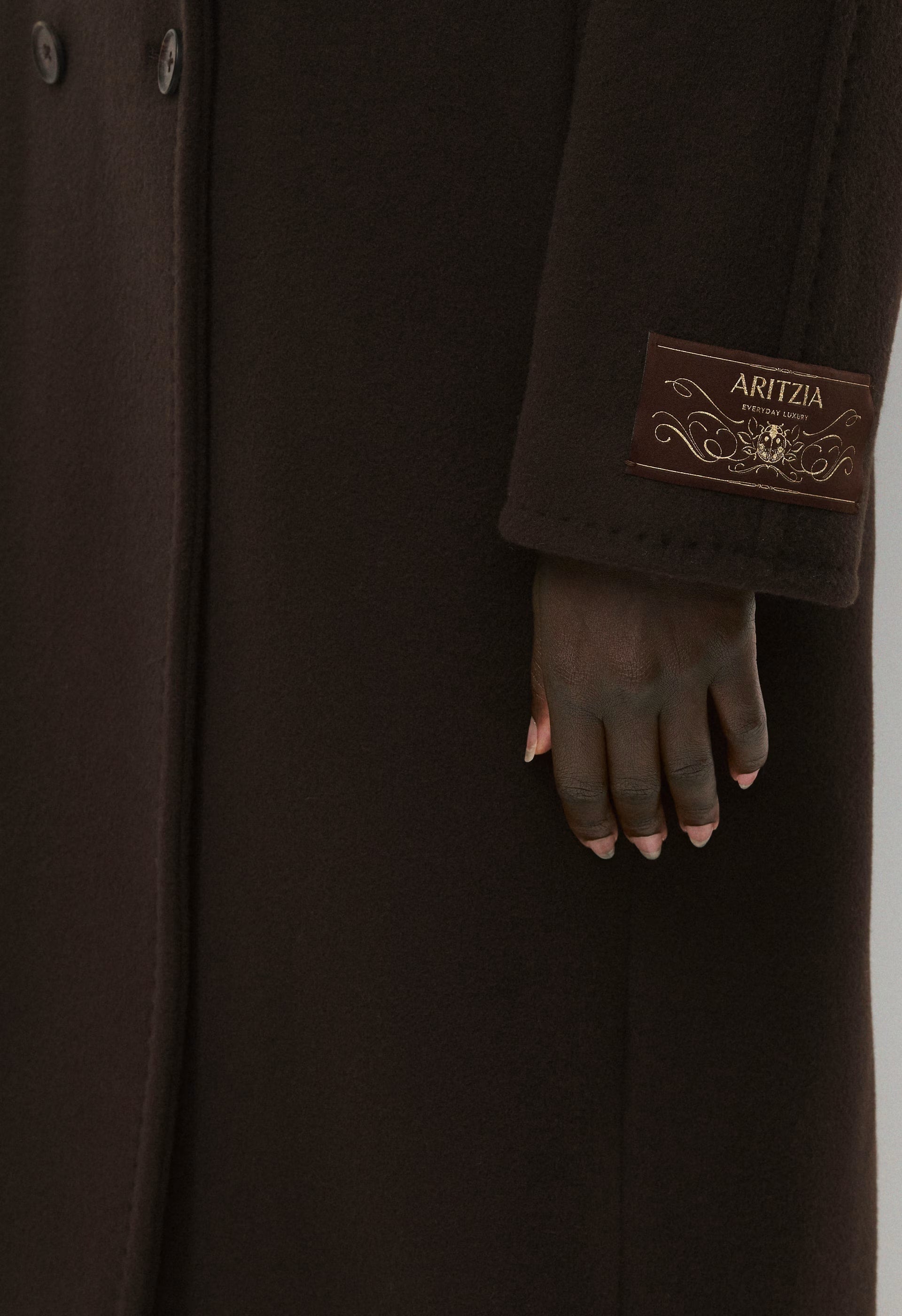 The Slouch™ Coat - Soft Wool Cashmere - CACAO NIB BROWN