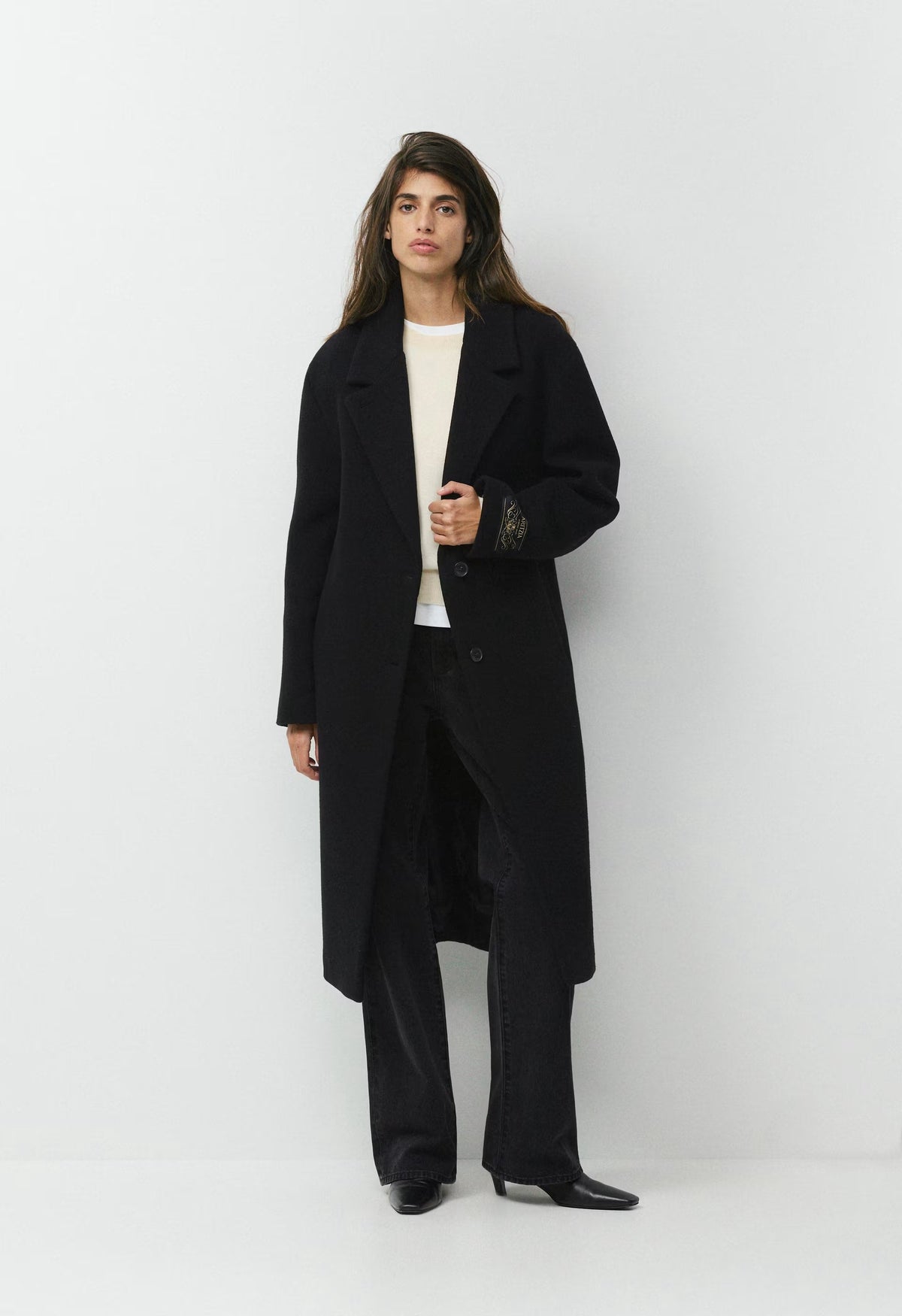 The Only Coat - Soft Wool Cashmere - BLACK
