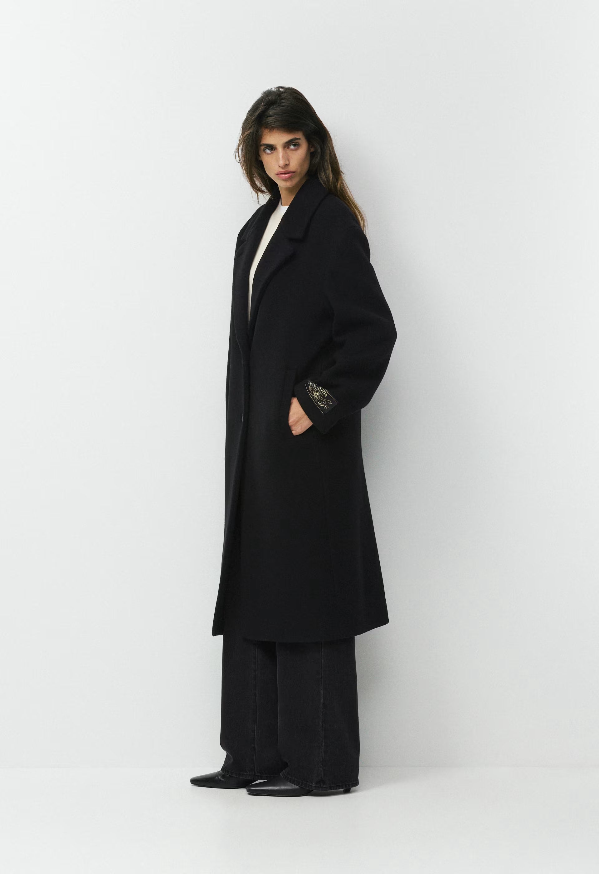 The Only Coat - Soft Wool Cashmere - BLACK