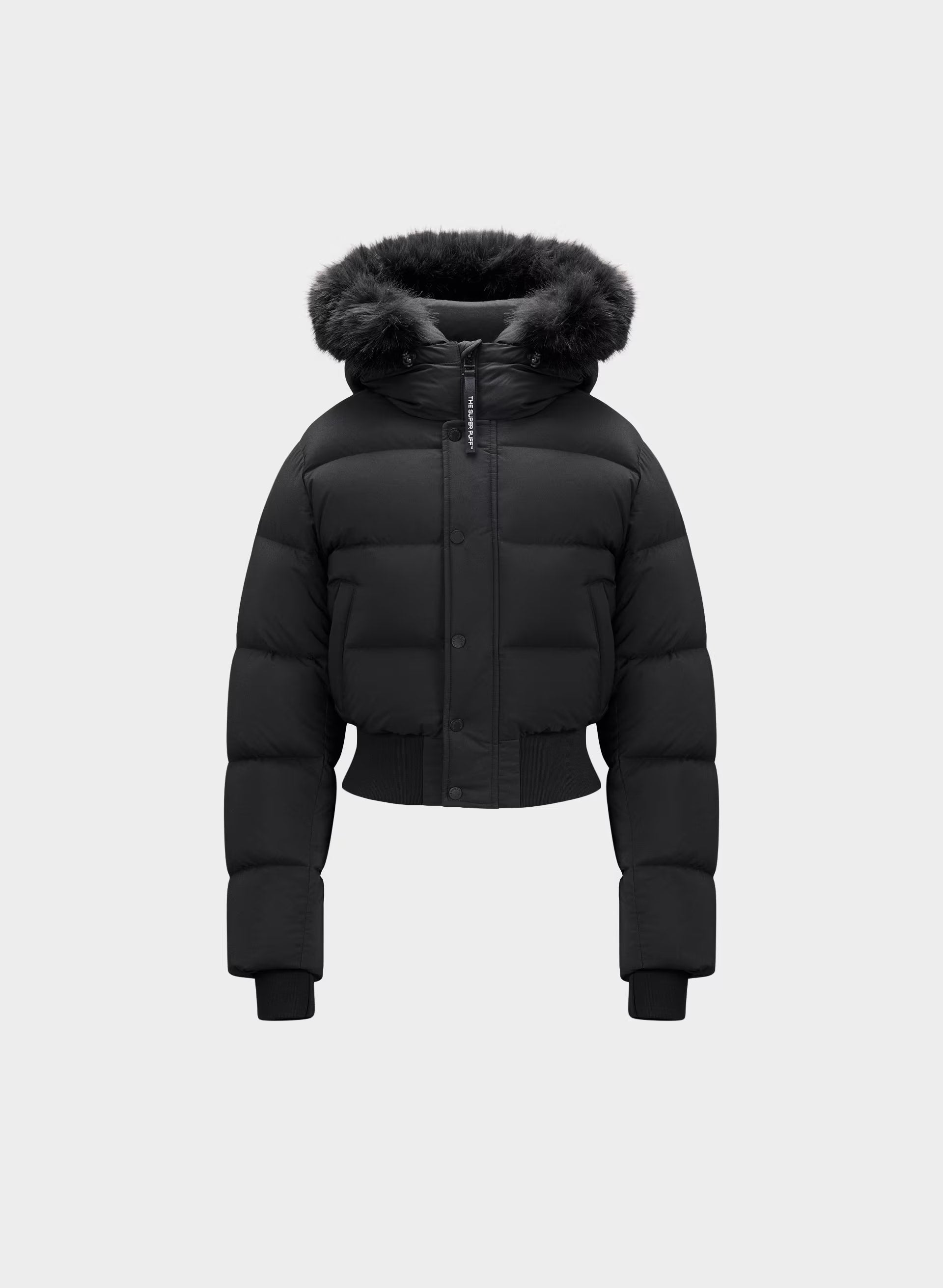 The Super Chalet Puff™ - cliMATTE™ - BLACK/BLACK