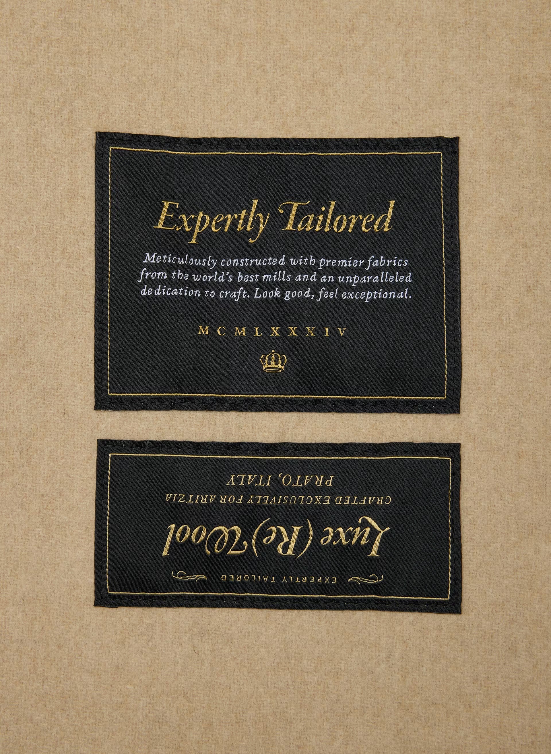 The Embrace Double-Faced Coat - Luxe (Re)Wool - GOLD CAMEL