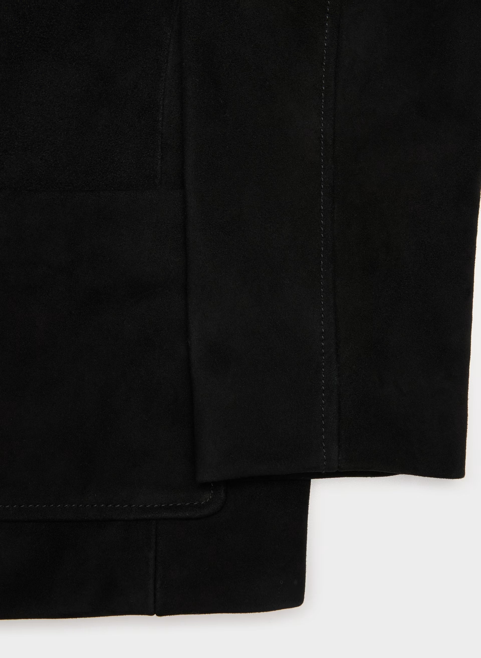 Tori Jacket - Suede - BLACK