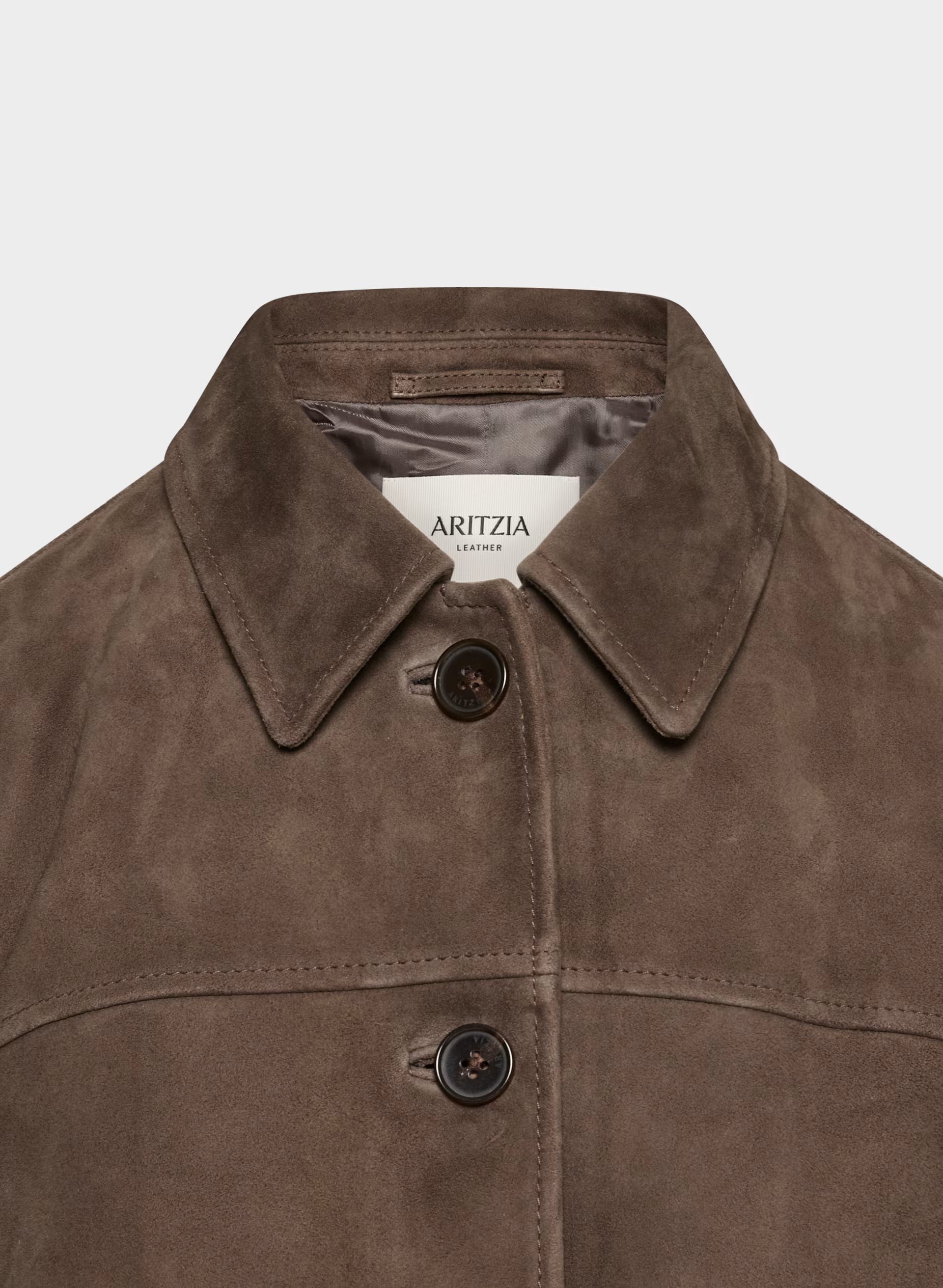 Tori Jacket - Suede - DARK CHOCOLATE