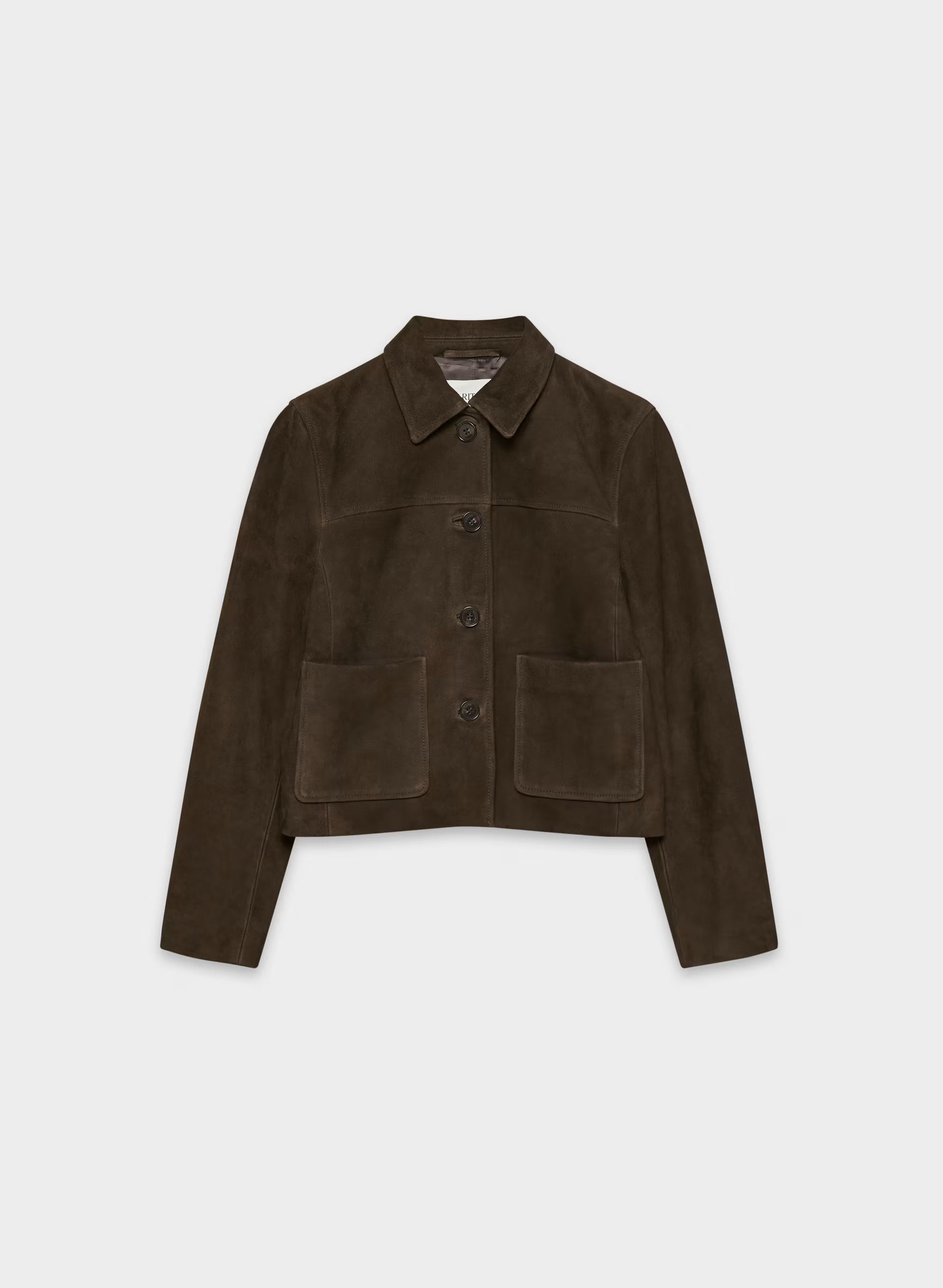 Tori Jacket - Suede - CACAO NIB BROWN
