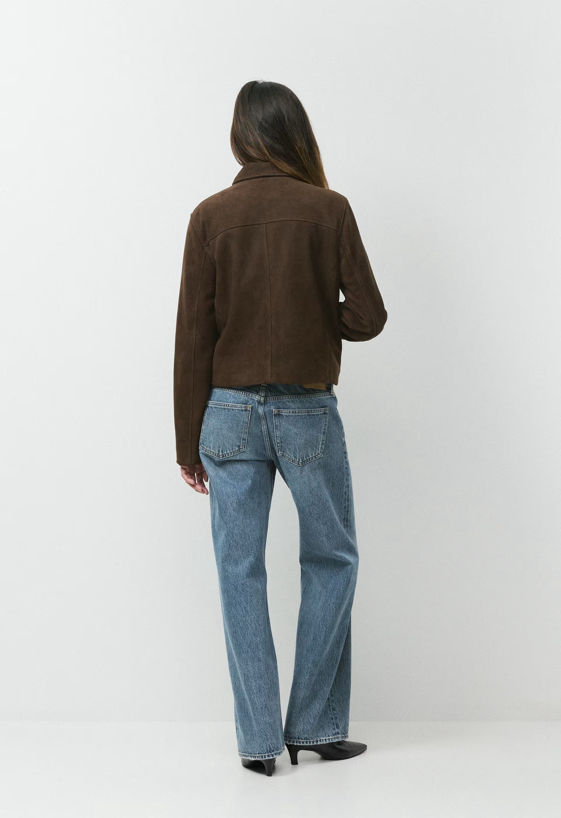 Tori Jacket - Suede - CACAO NIB BROWN