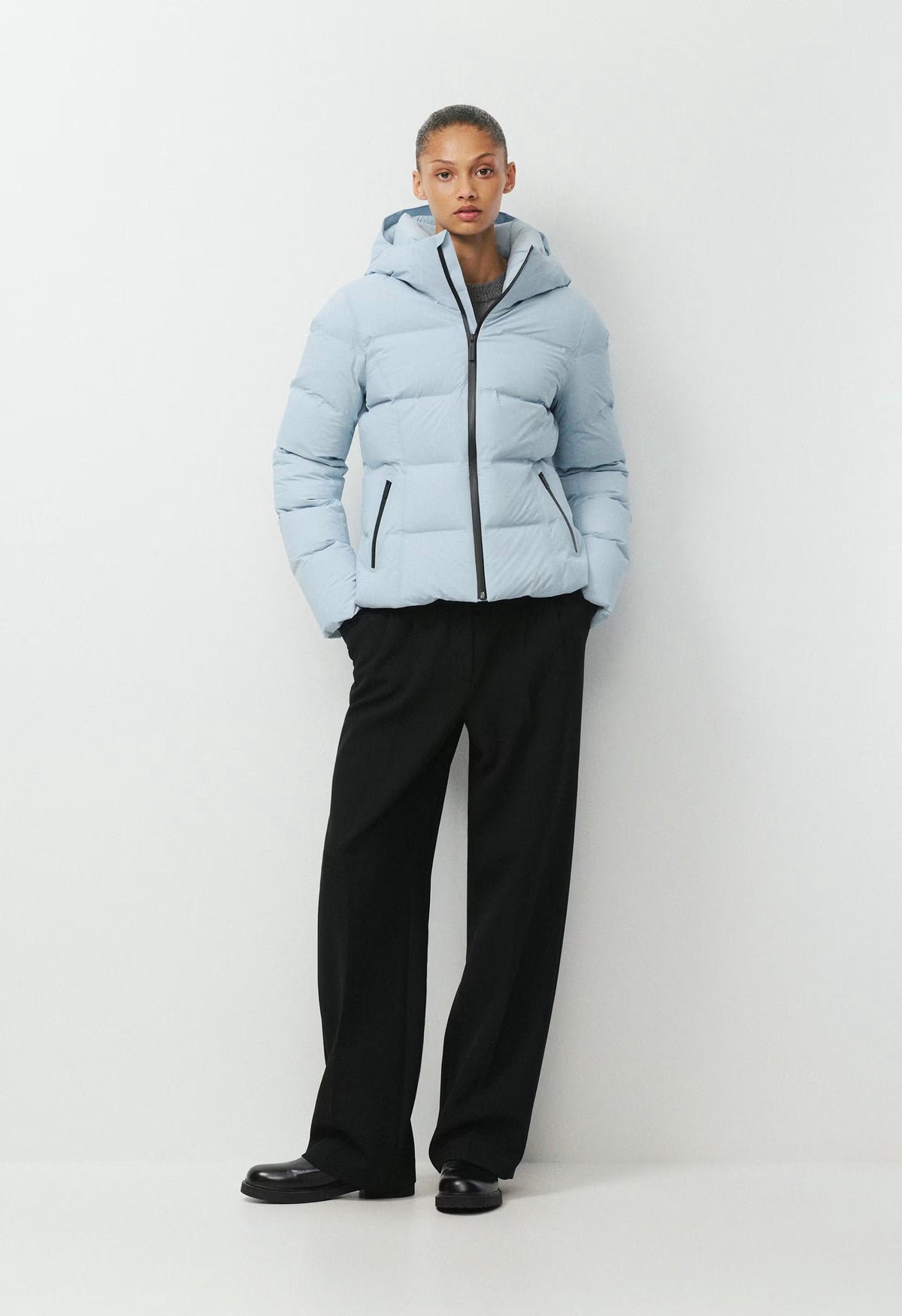 The SuperSnug Puff₂O™ - Rainstop™ - DEW BLUE
