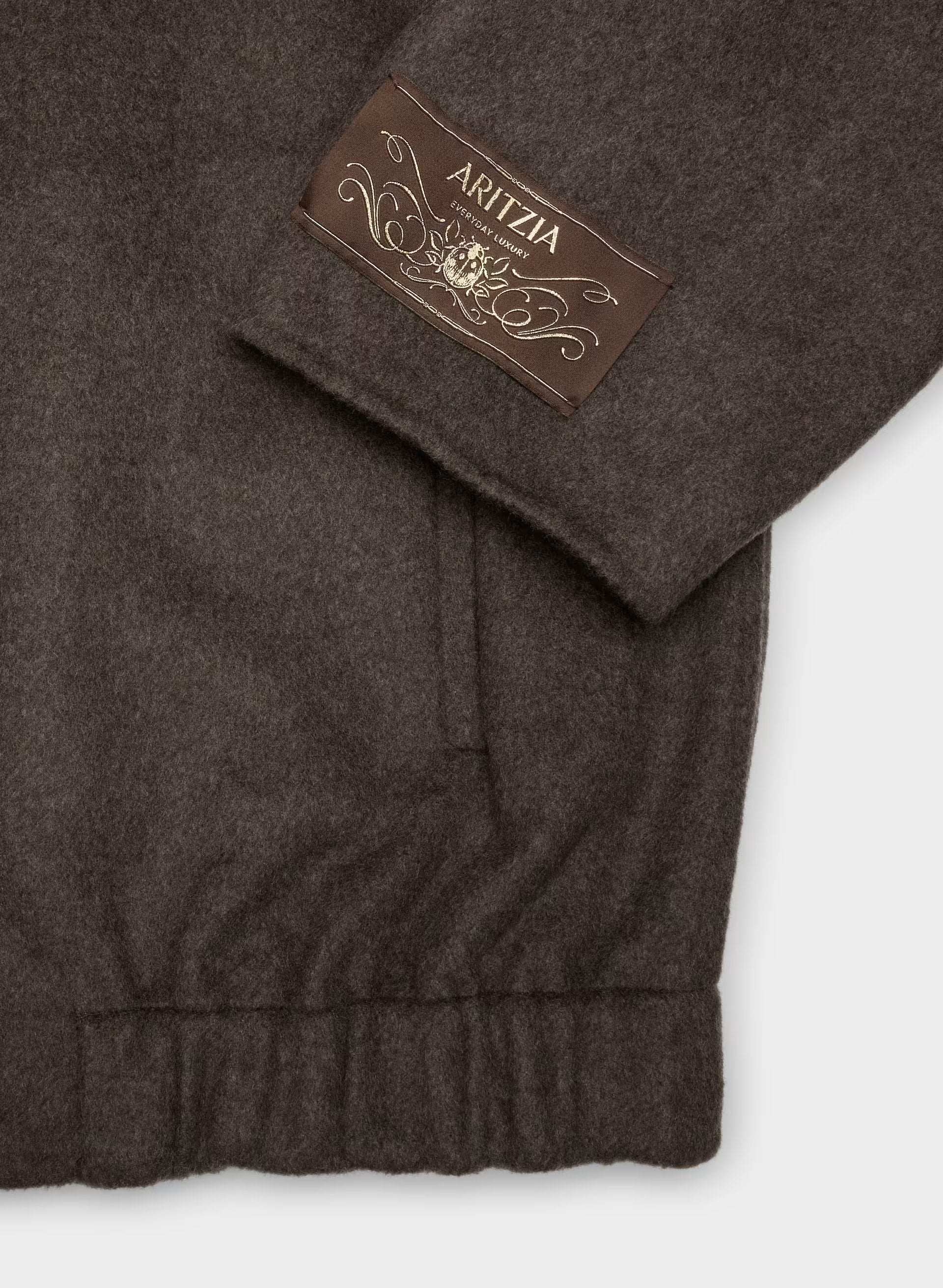 The Alder Double-Faced Coat - Luxe (Re)Wool - SOOT