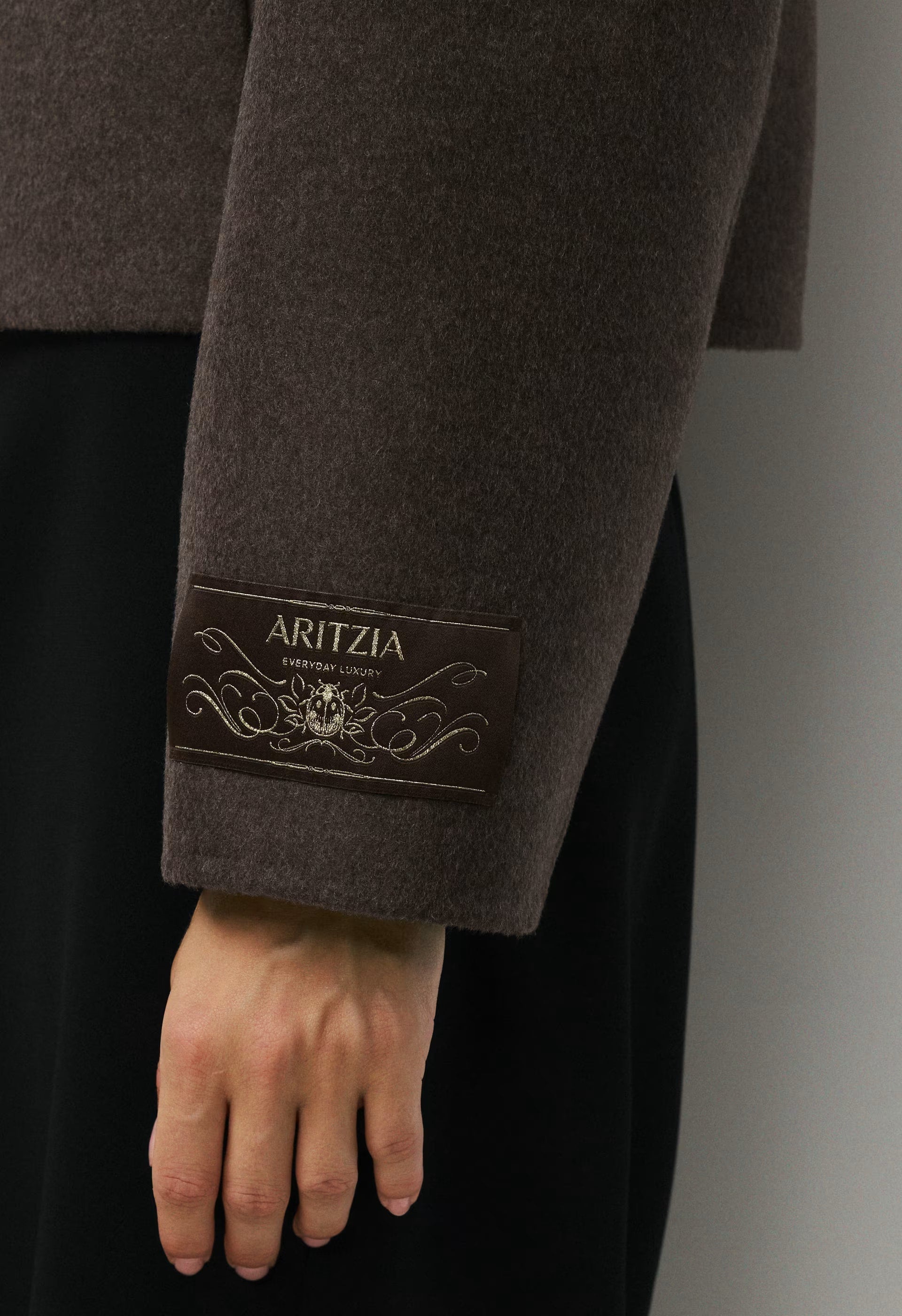 The Heath Double-Faced Coat - Luxe (Re)Wool - SOOT