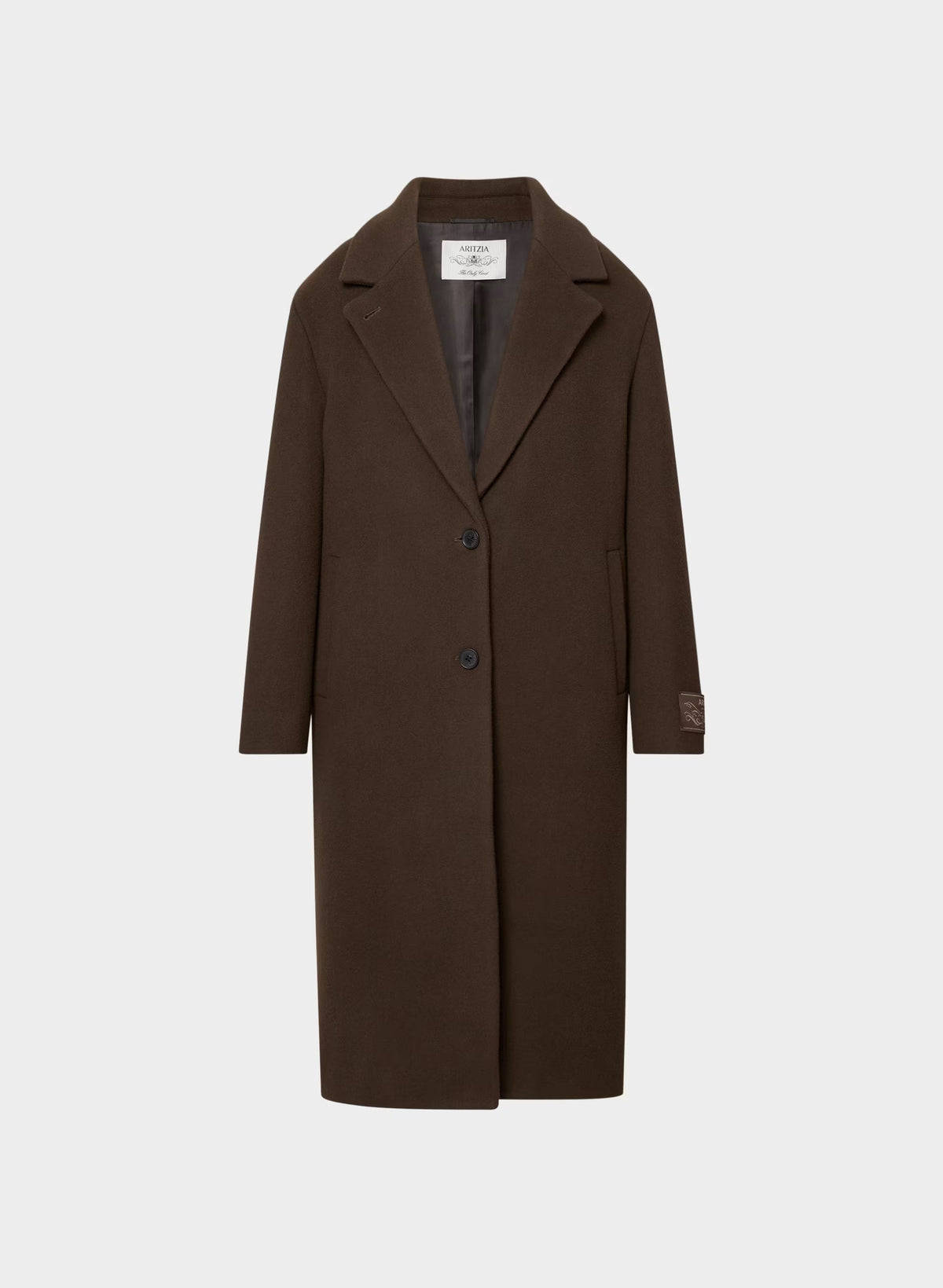 The Only Coat - Soft Wool Cashmere - BURNT CEDAR