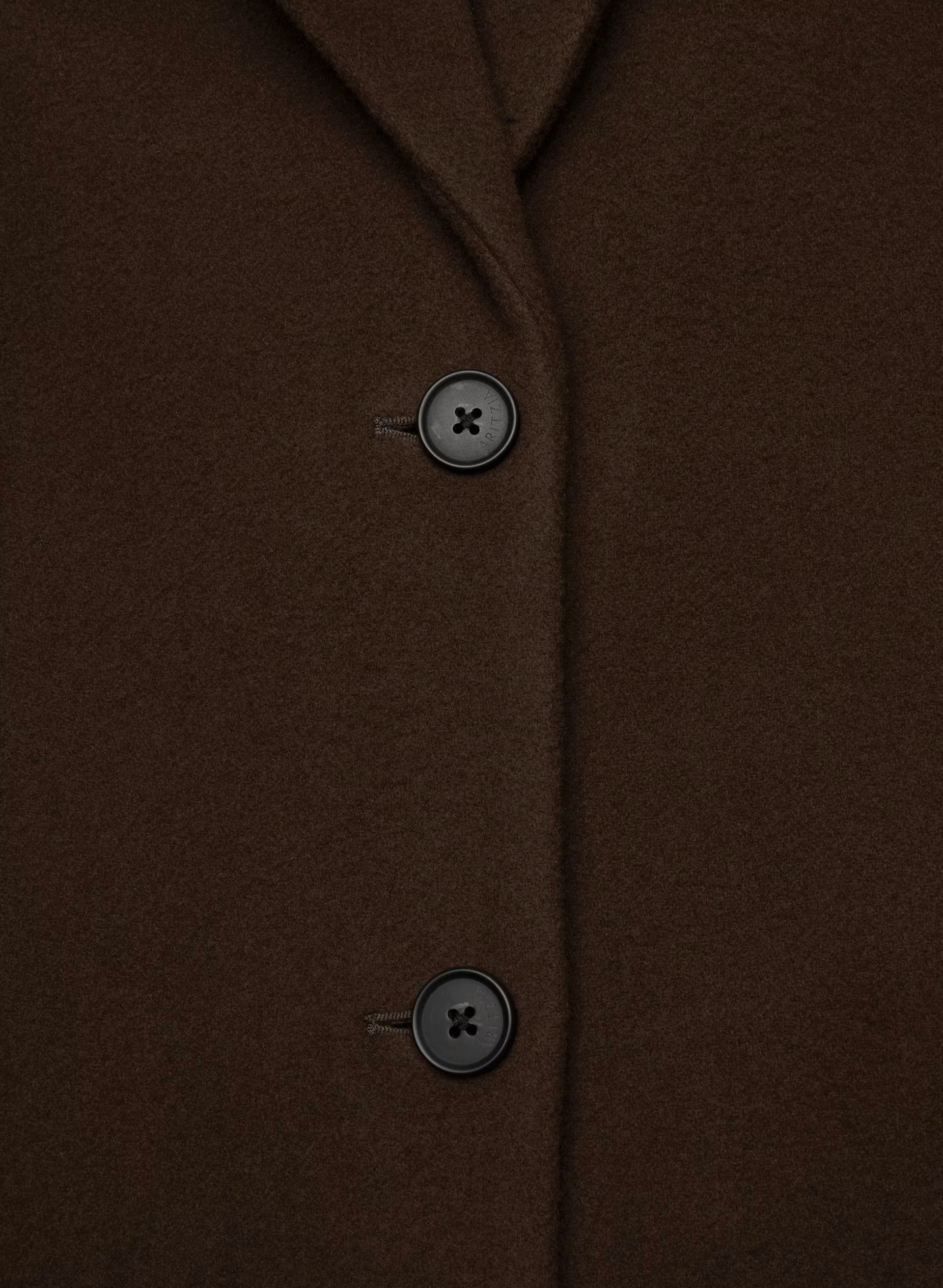 The Only Coat - Soft Wool Cashmere - BURNT CEDAR