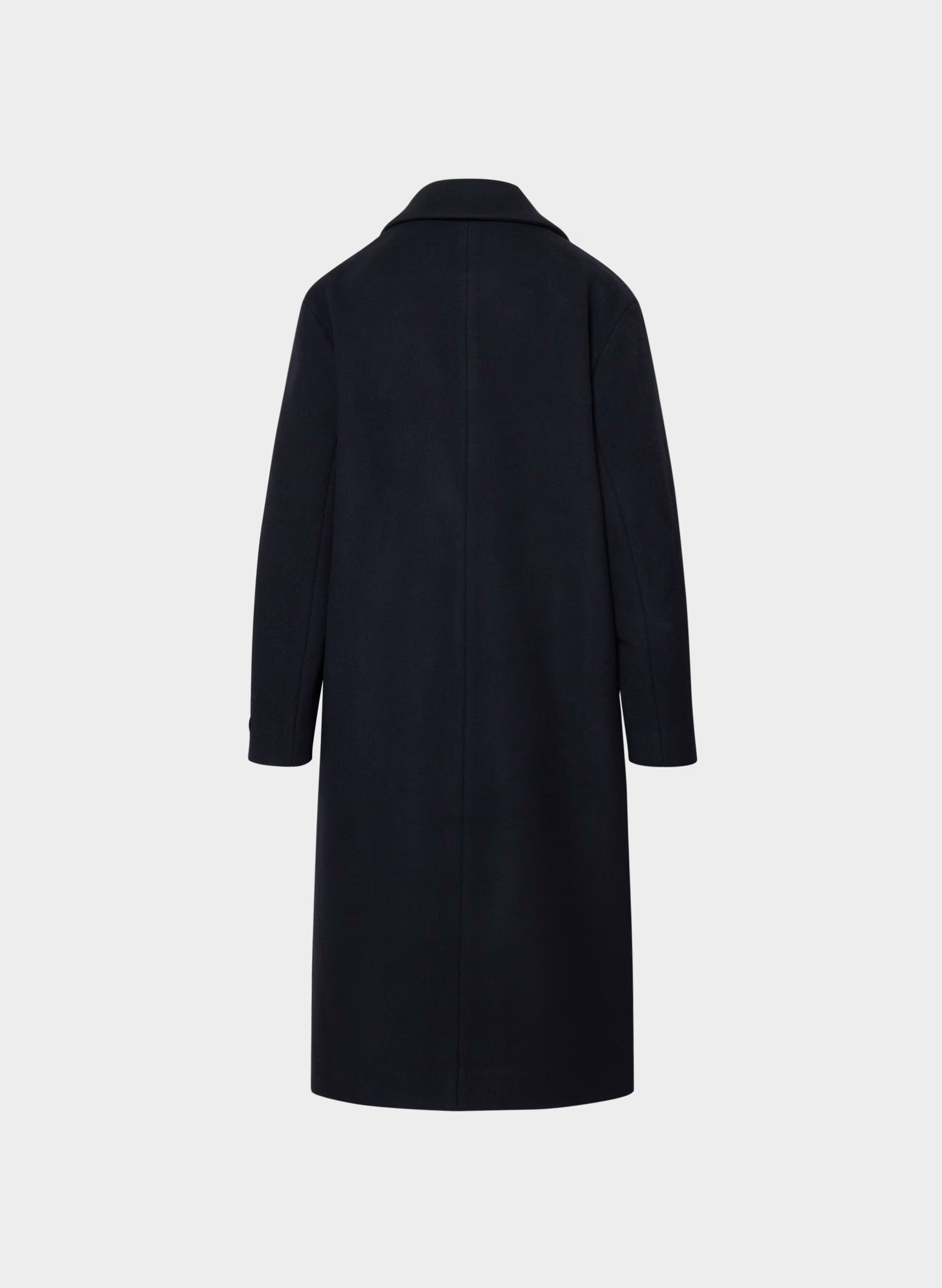 The Only Coat - Soft Wool Cashmere - ADMIRAL NAVY