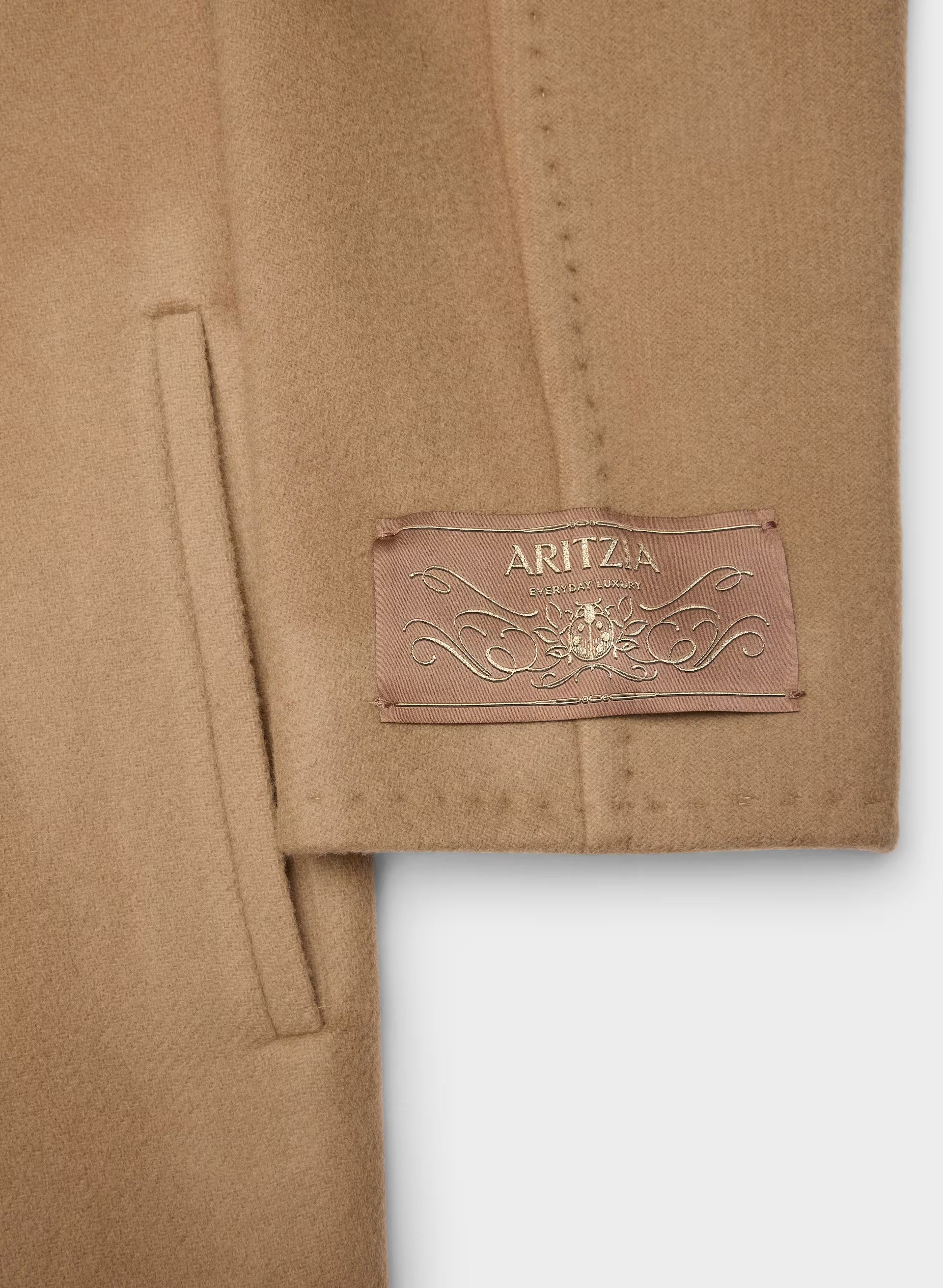 The Slouch™ Coat - Soft Wool Cashmere - COCOA SAND