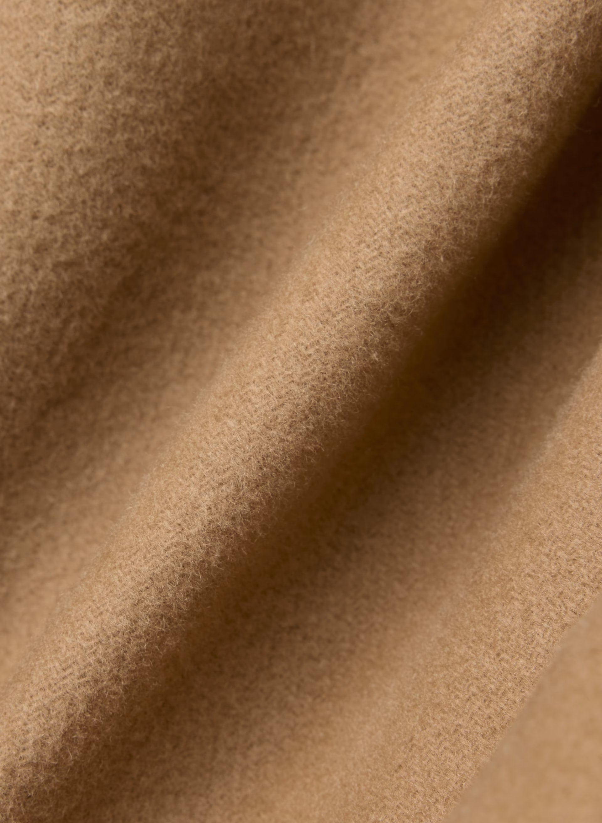 The Slouch™ Coat - Soft Wool Cashmere - COCOA SAND