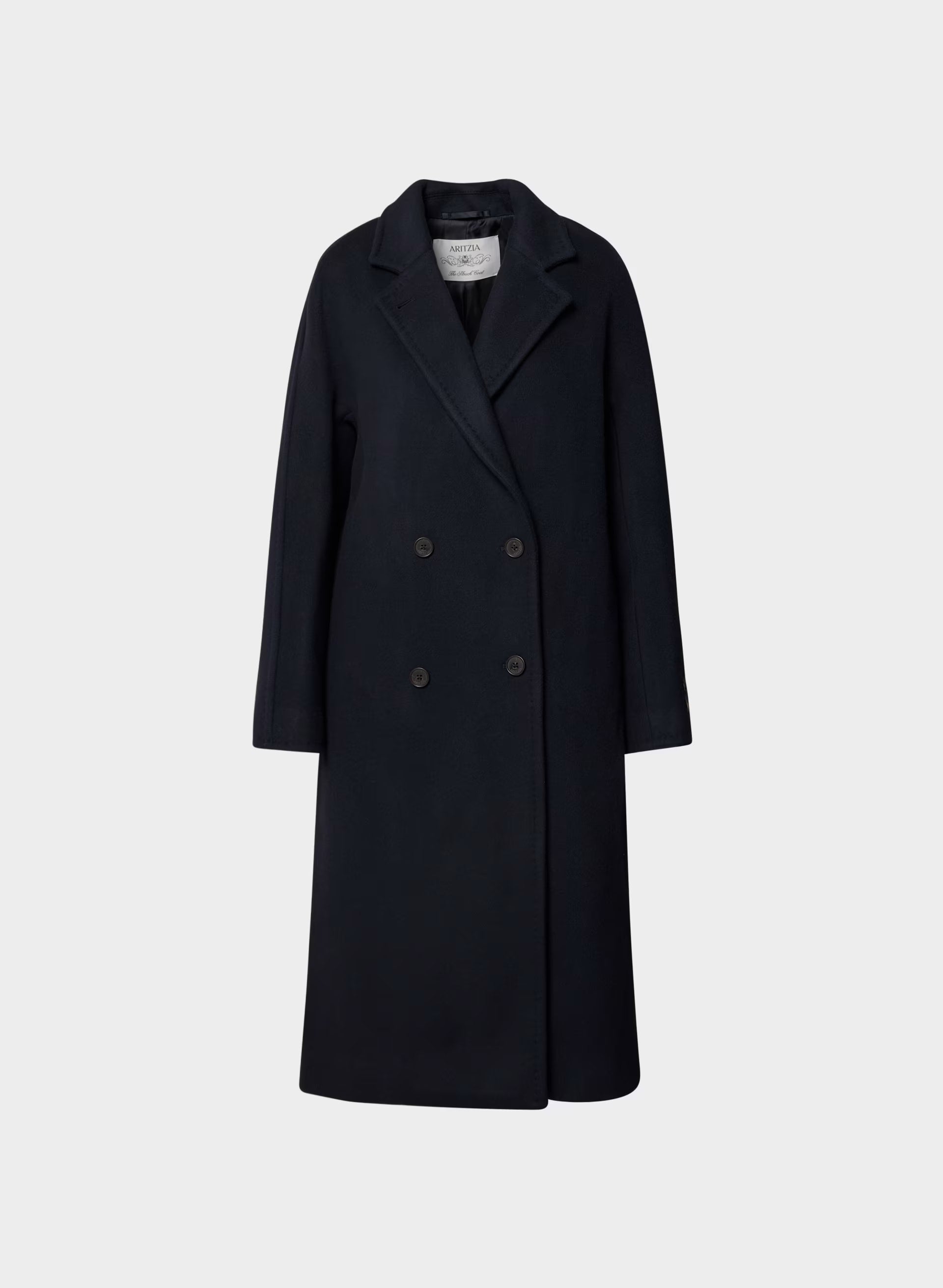 The Slouch™ Coat - Soft Wool Cashmere - ADMIRAL NAVY