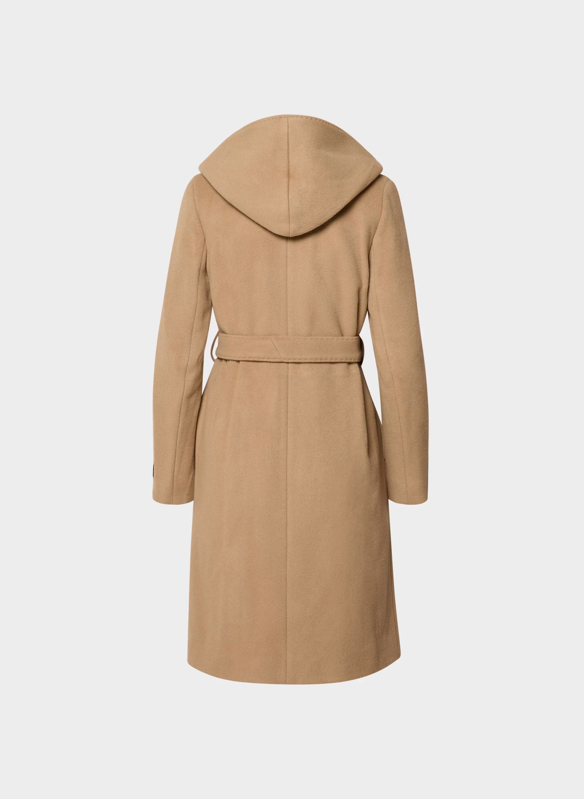 The Emilie Coat - Soft Wool Cashmere - COCOA SAND