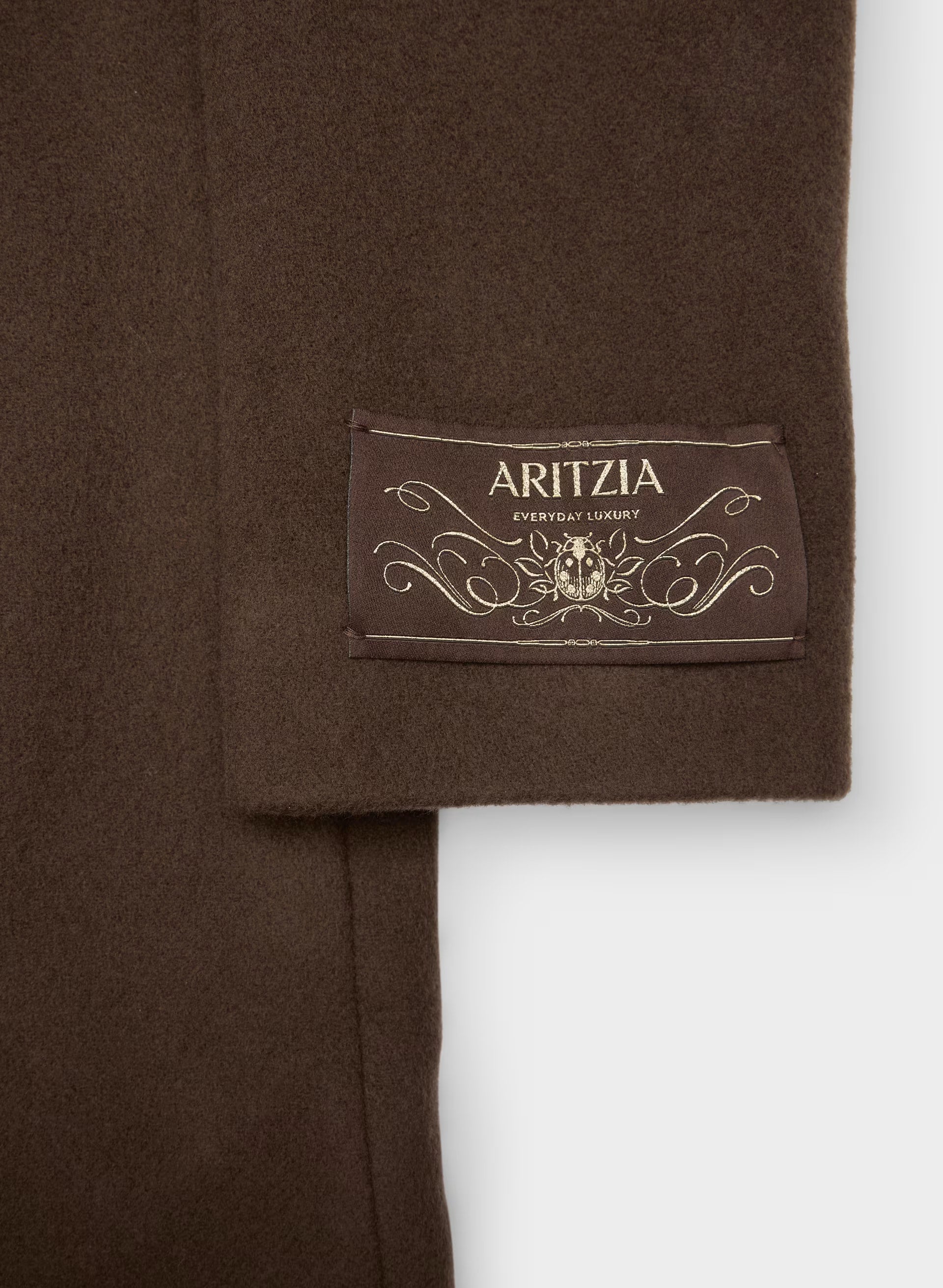 The Emilie Coat - Soft Wool Cashmere - BURNT CEDAR