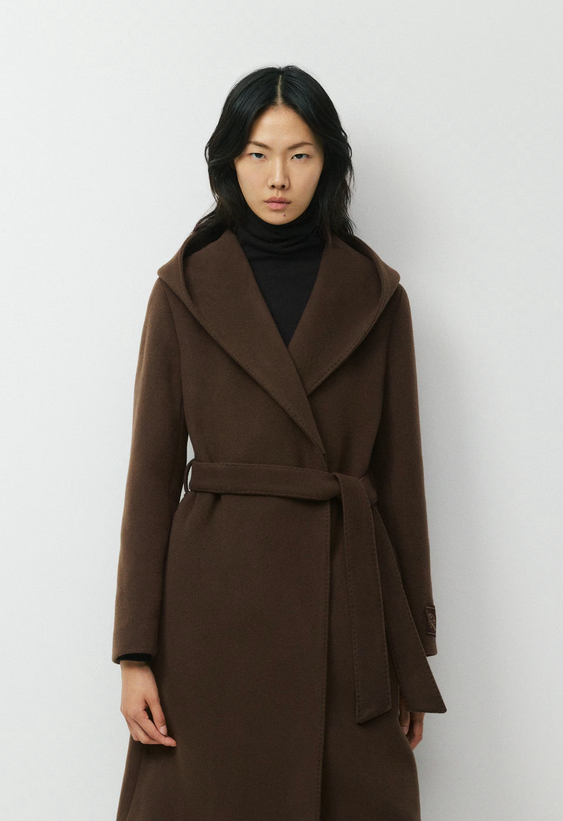 The Emilie Coat - Soft Wool Cashmere - BURNT CEDAR