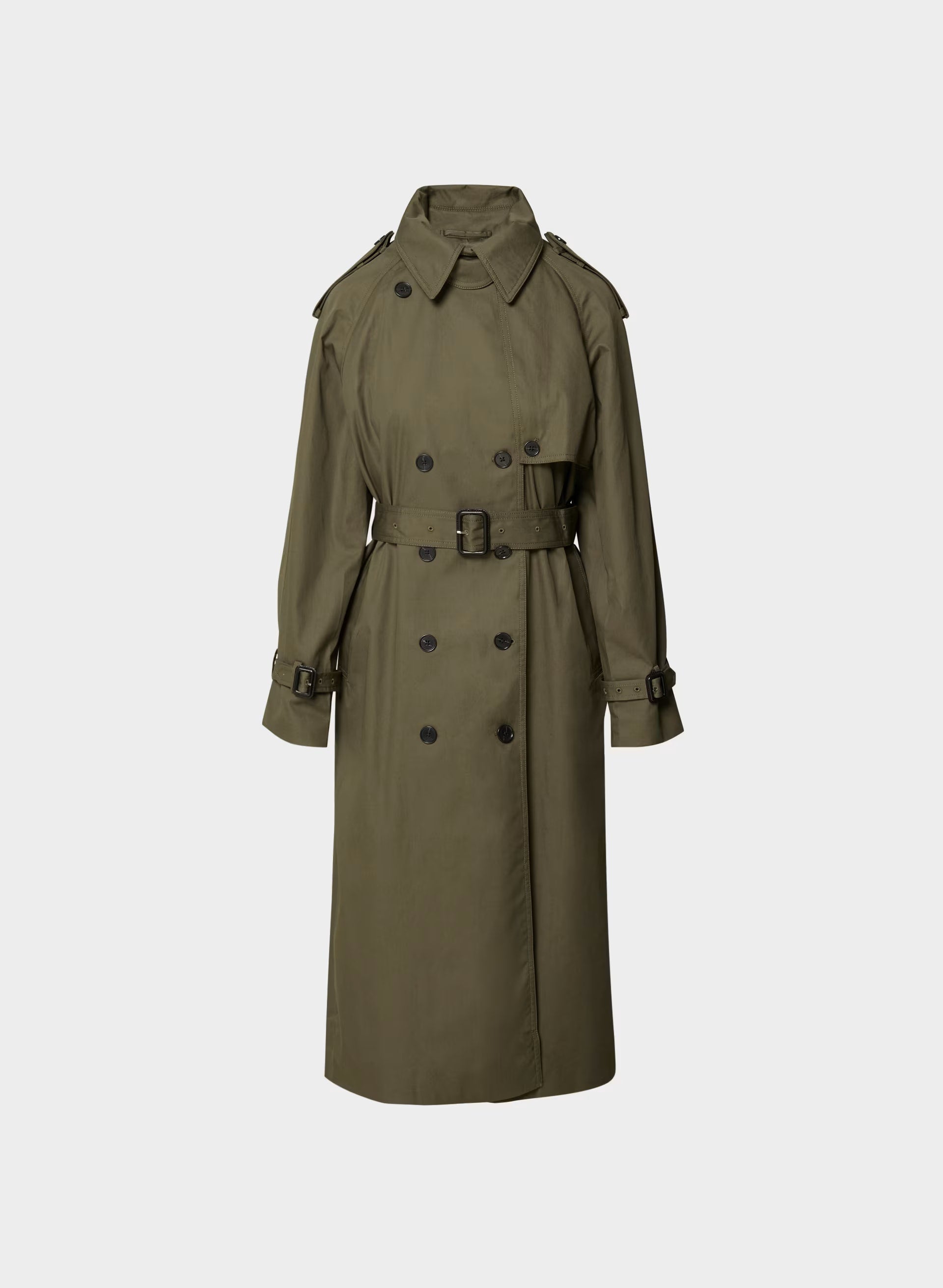 The Hemlock Trench Coat - City Twill - ATLAS OLIVE