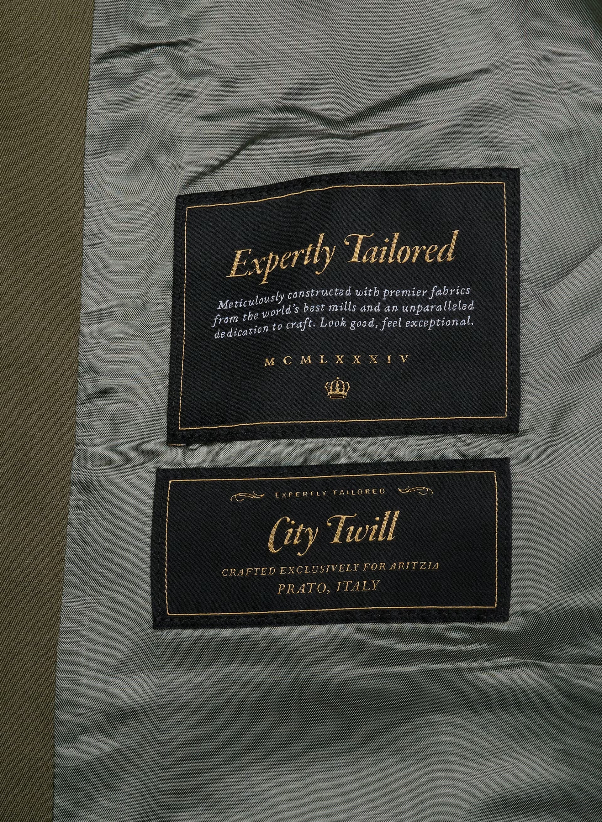The Nightingale Trench Coat - City Twill - ATLAS OLIVE