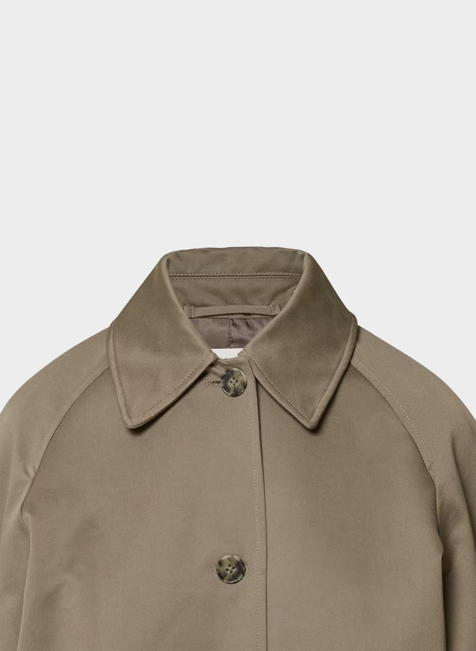 The Regent Trench Coat - Rich Twill - COLA TAUPE
