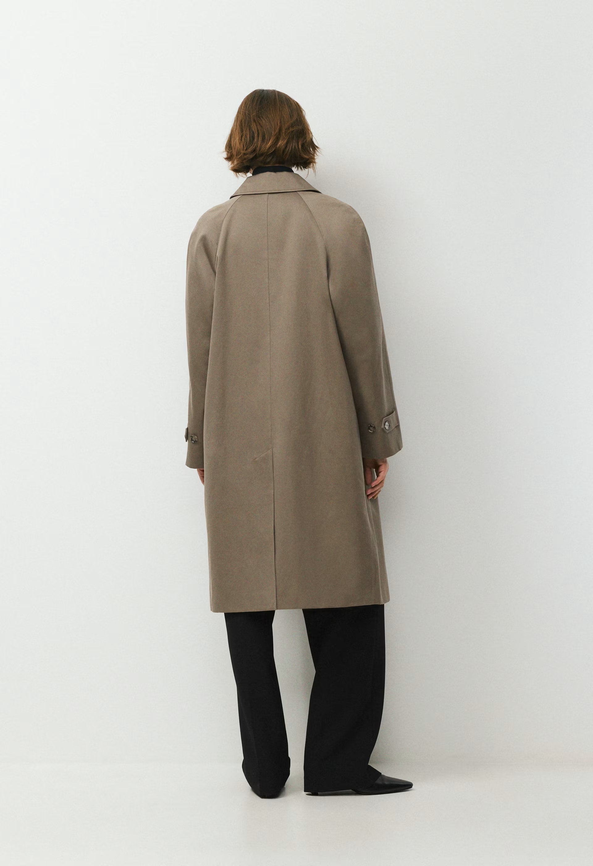 The Regent Trench Coat - Rich Twill - COLA TAUPE
