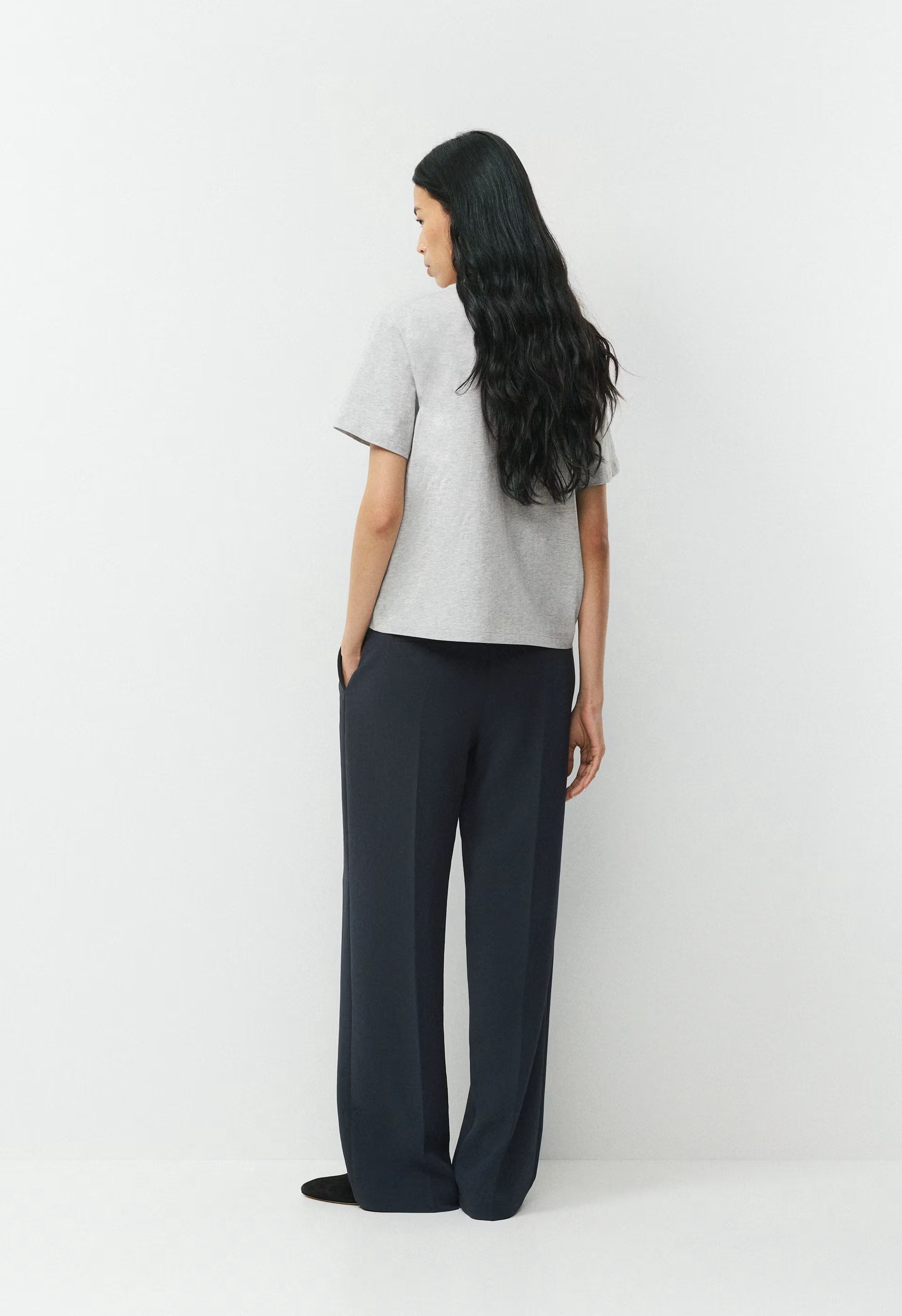 The Effortless Pant™ Lo-Rise - Crepette™ - LIGHT BIRCH