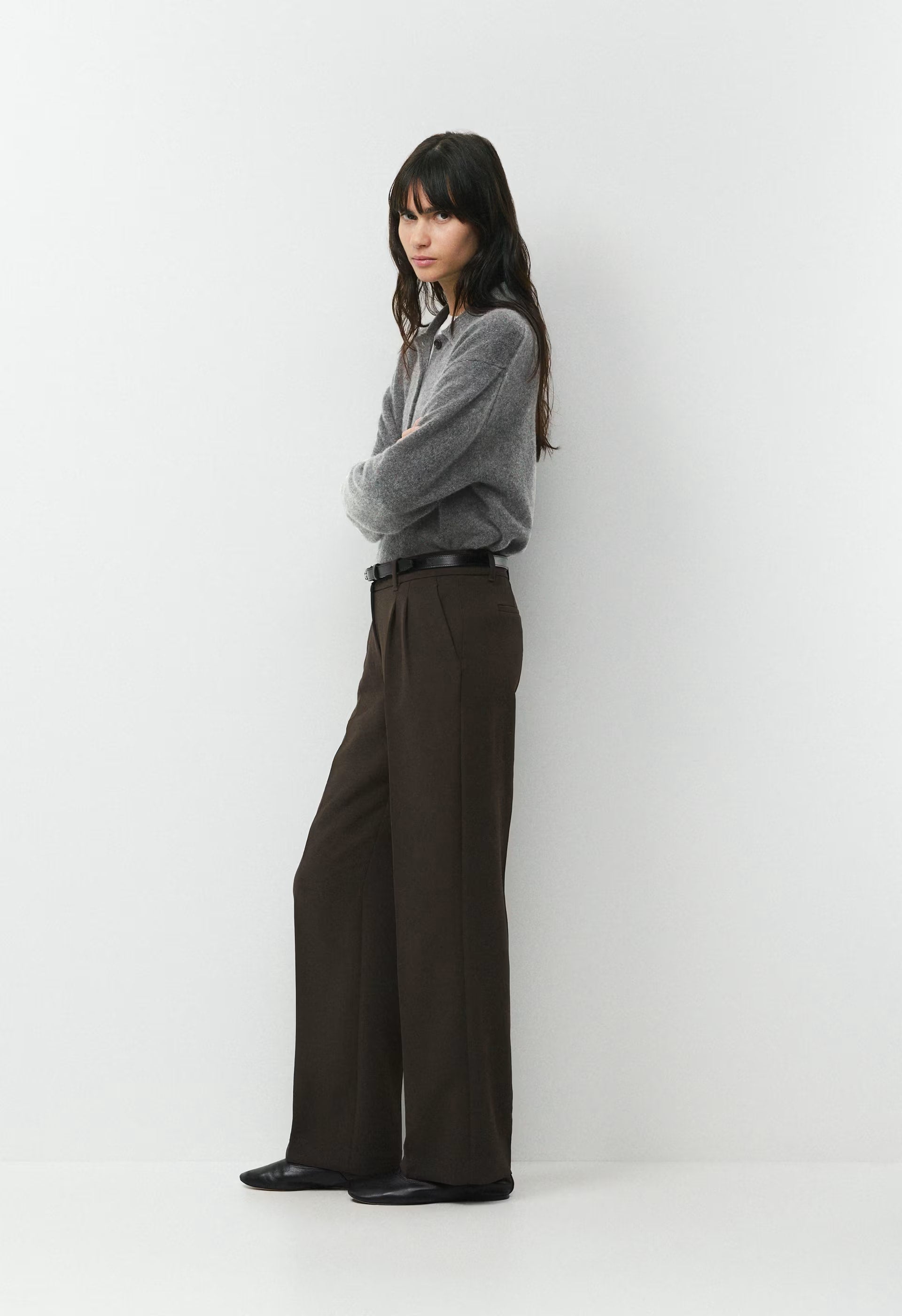 The Effortless Pant™ Lo-Rise - Crepette™ - CACAO NIB BROWN