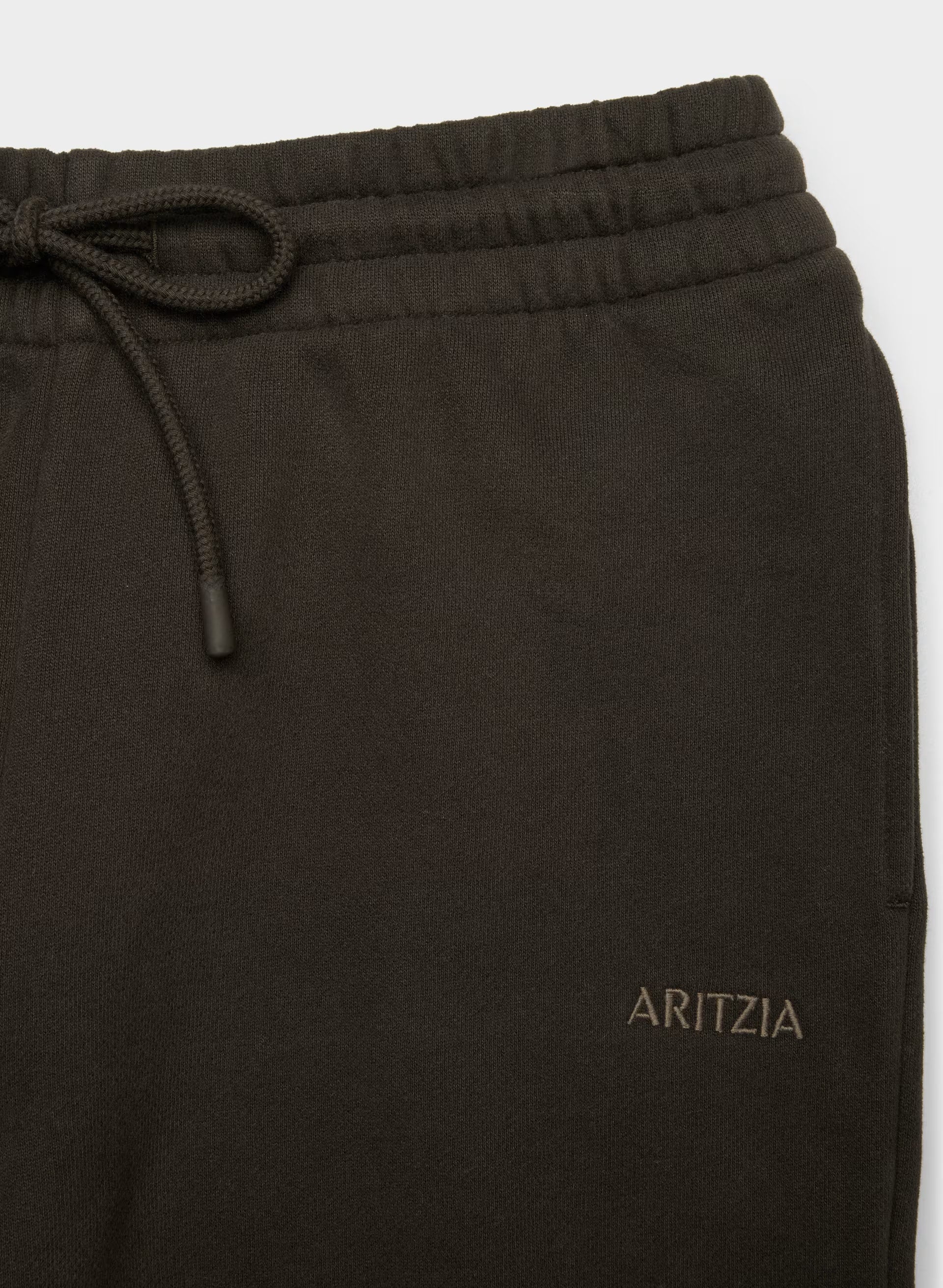 Cozy Sweatfleece Boyfriend Wide Sweatpant - CACAO NIB BROWN